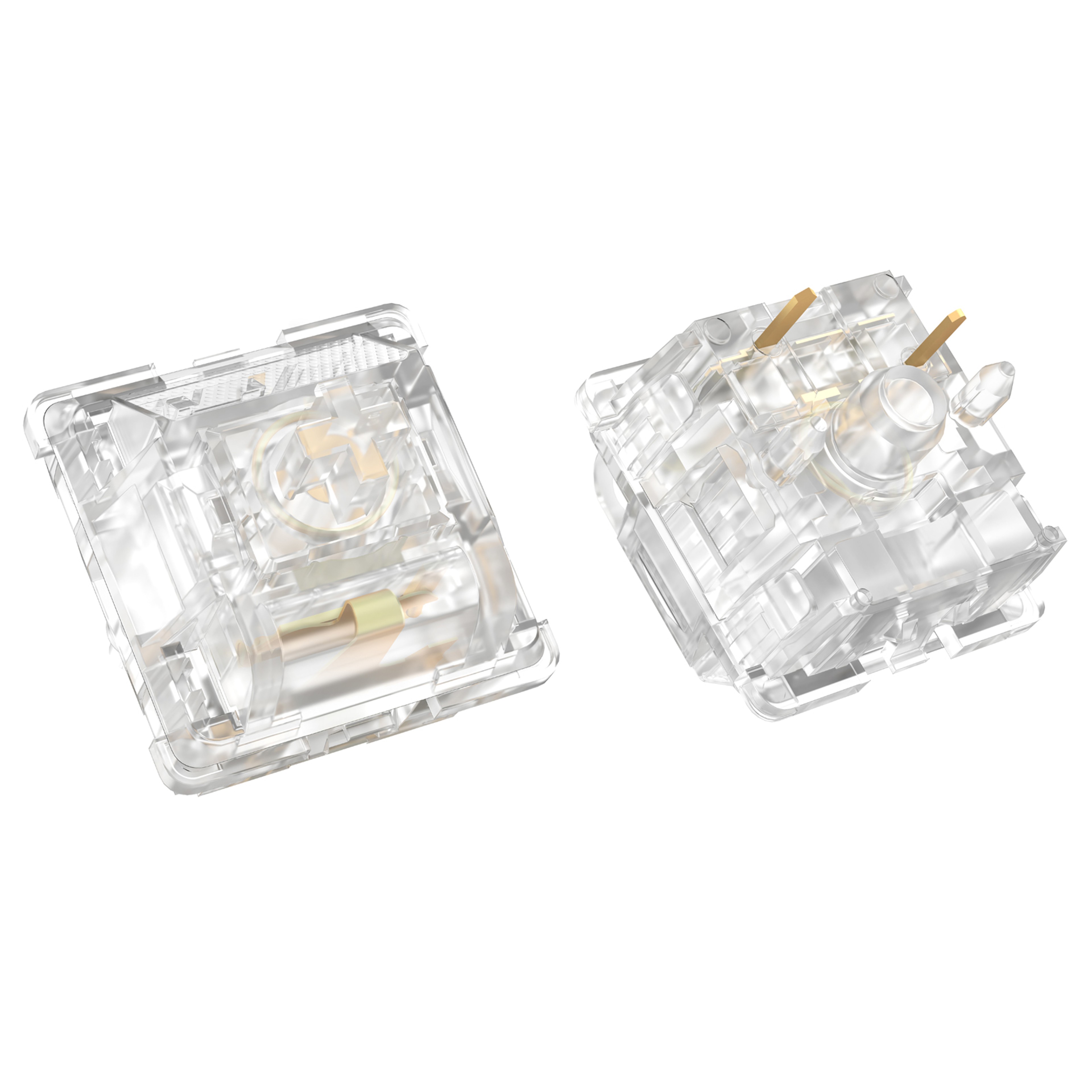 Pins Lubed Smooth Line Keyboard Switches, Spring Transparent Clear RGB Switch for Gaming Setup – view 5
