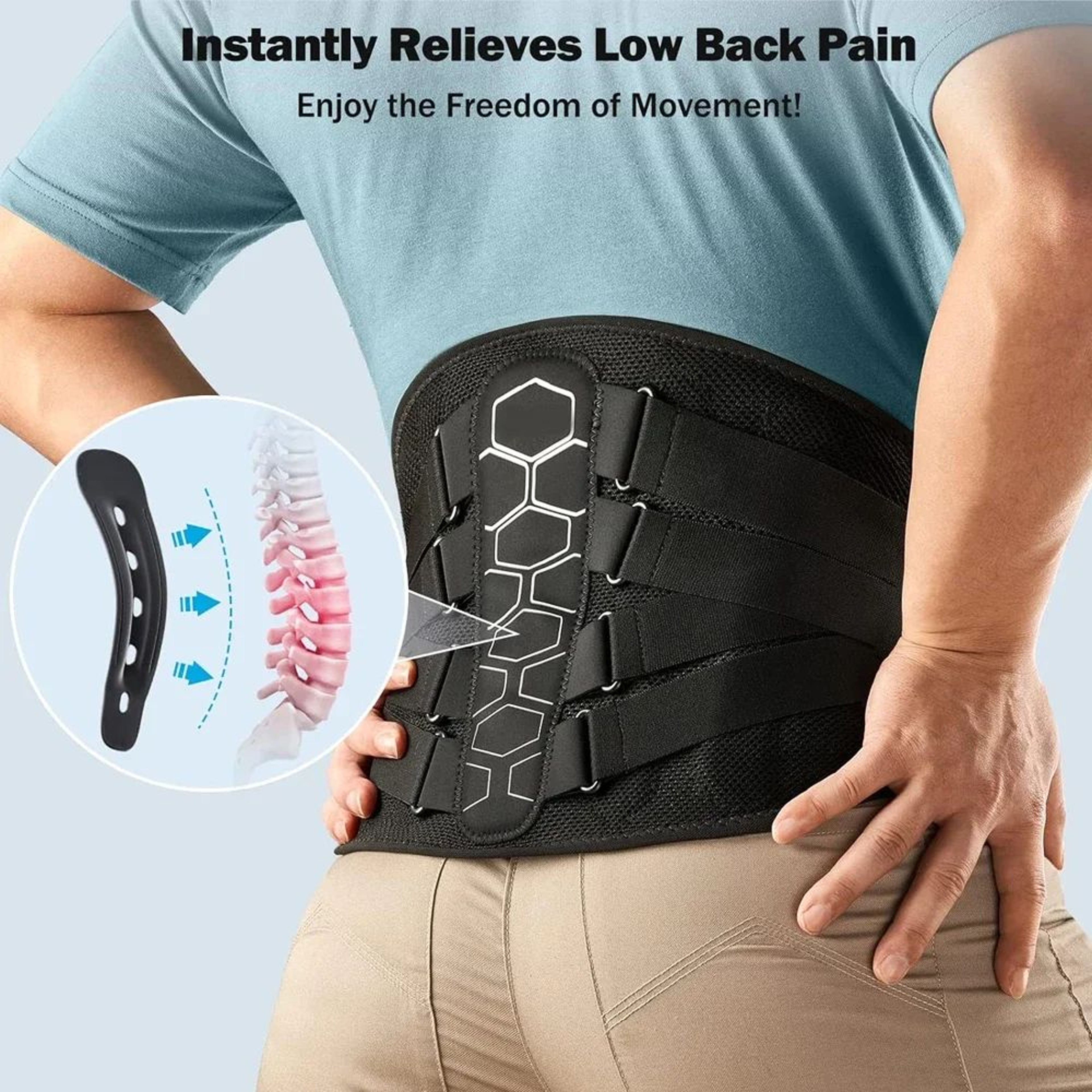sciatica brace for long standing professions