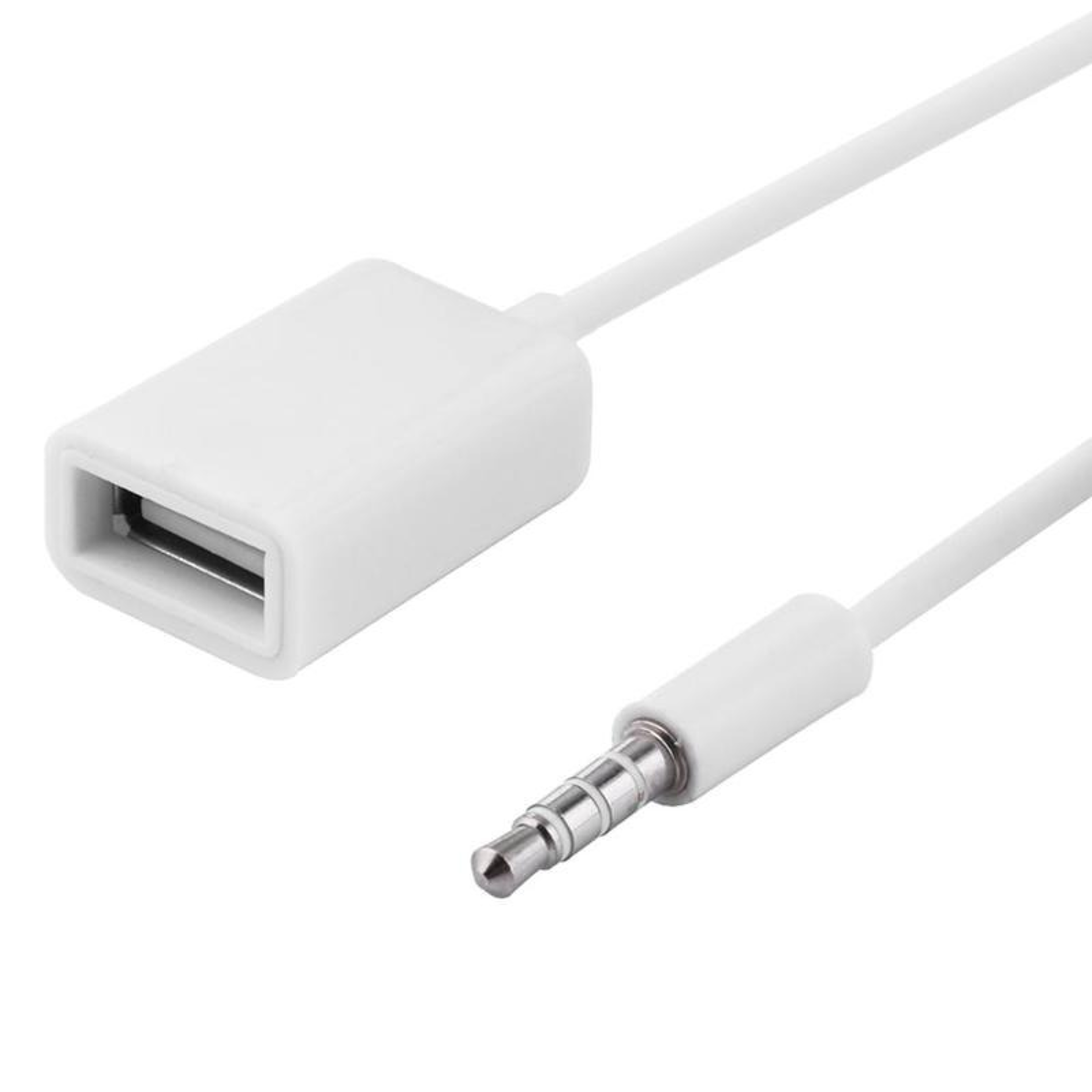 Car Audio AUX Jack to USB Adapter, Type A Female OTG Converter Cable for Auto Accessories – view 2