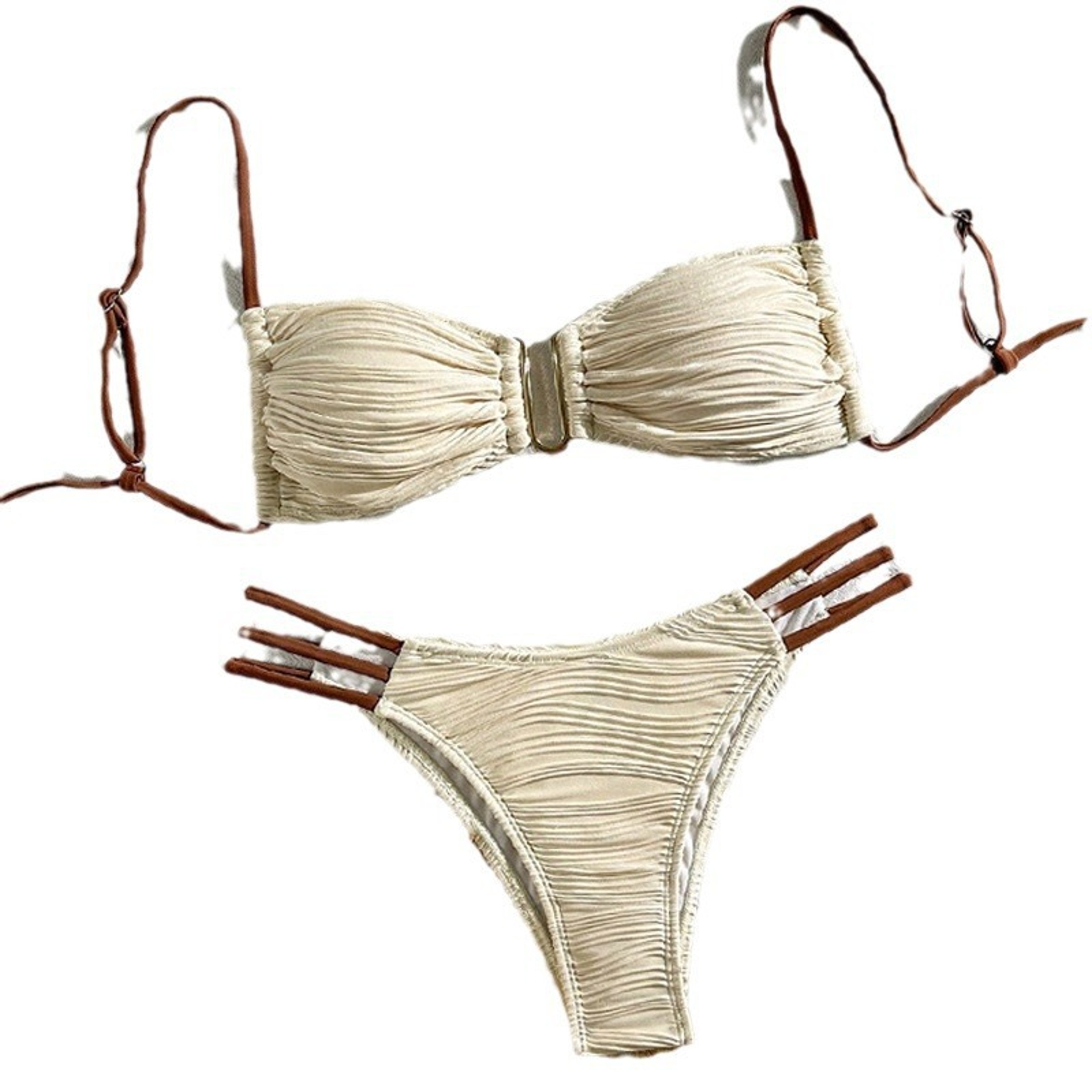Brazilian Bikini Set Push Up Female Swim Wear Bathing Suits For Pool Bather 4