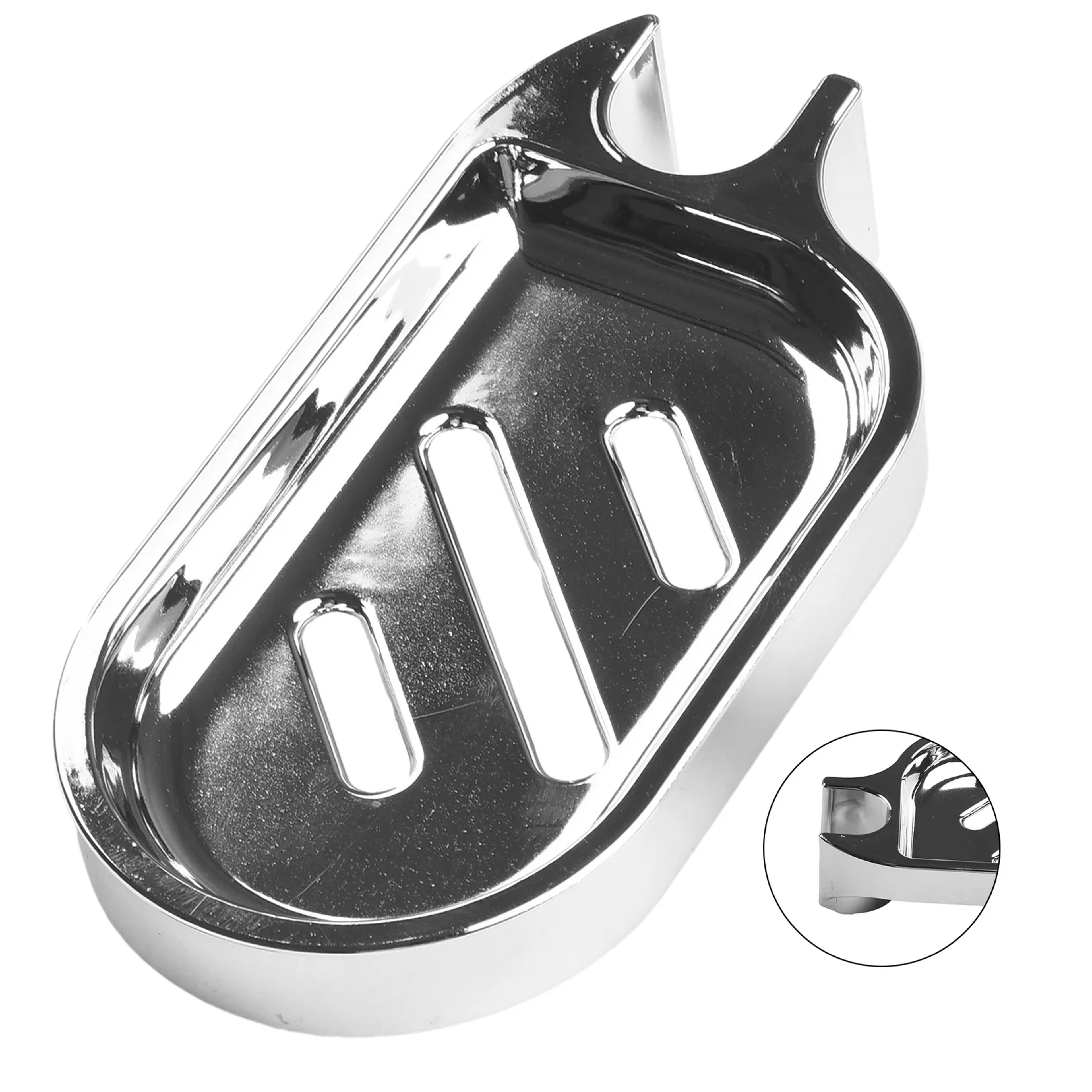 Hollow Bottom Drain Soap Holder, ABS Soap Dish, Shower Soap Rack, Bathroom Organizer – view 3