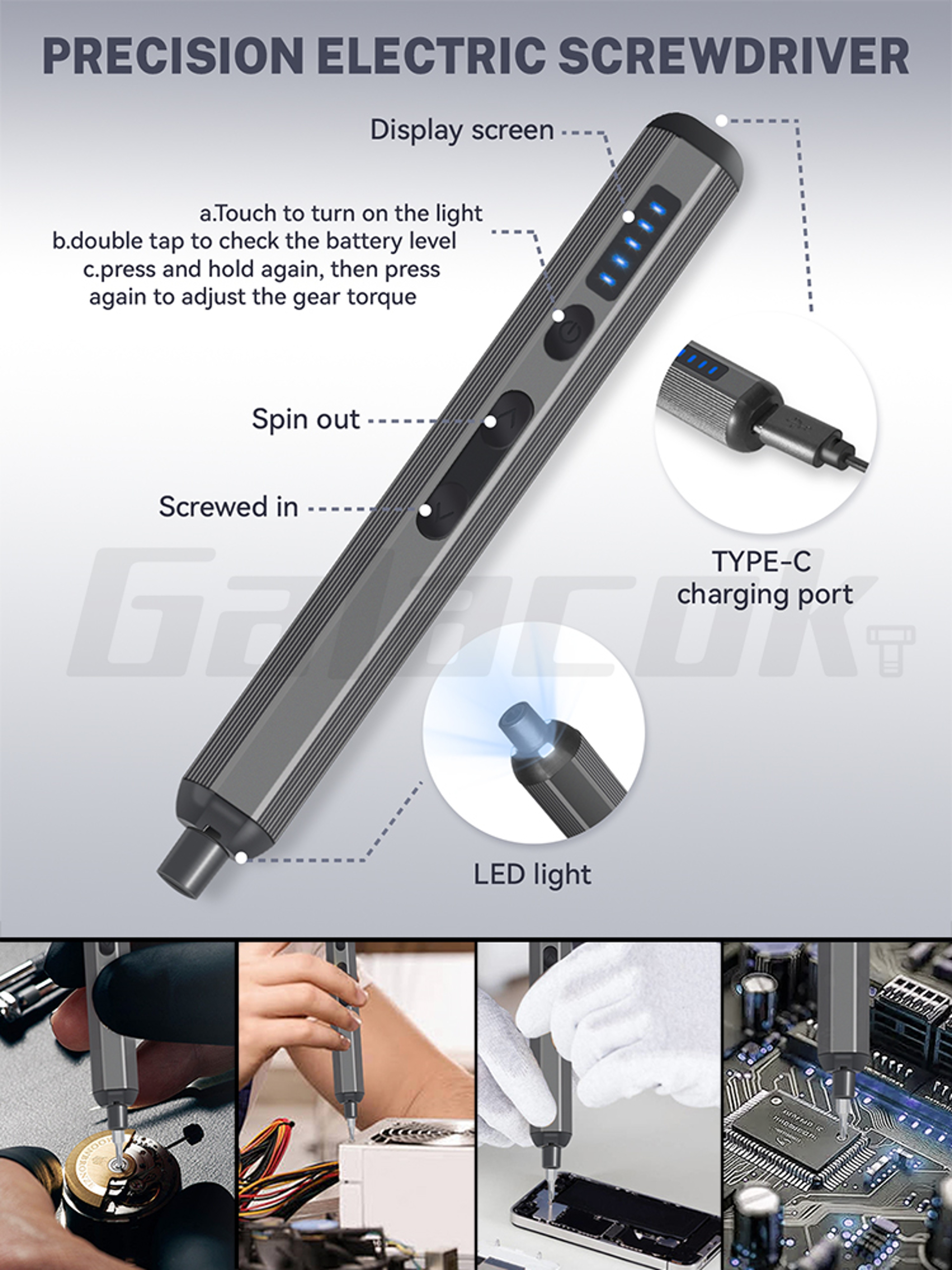 Professional Mobile Phone Repair Tool With Adjustable Levels And Fill Light 5