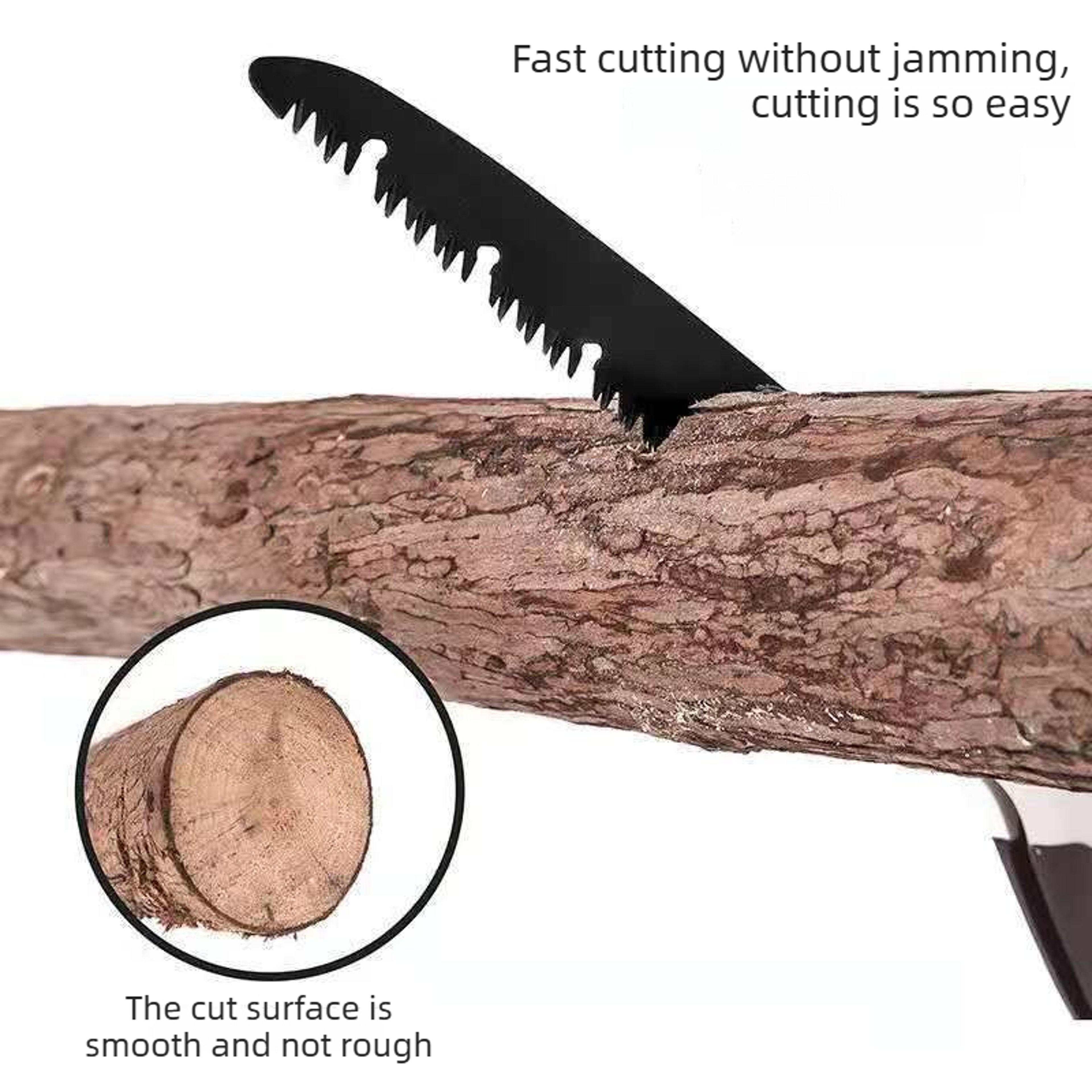 Ergonomic Portable Folding Saw for Gardening, Outdoor Logging, Pruner Tools for Jardineria – view 2