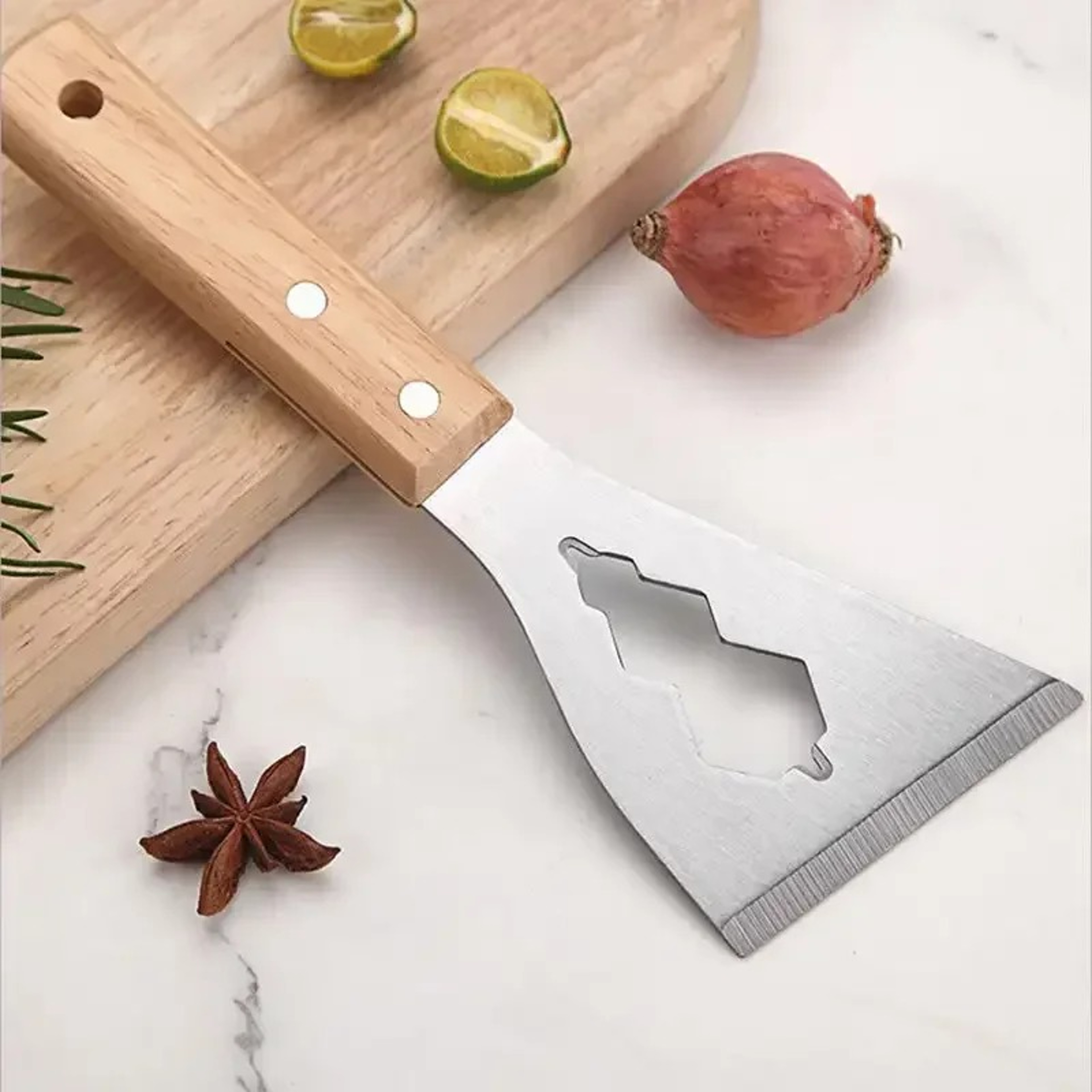 Stainless Steel Cleaning Knife Shovel Extrathick Cement Tool With Hanging Feature 1