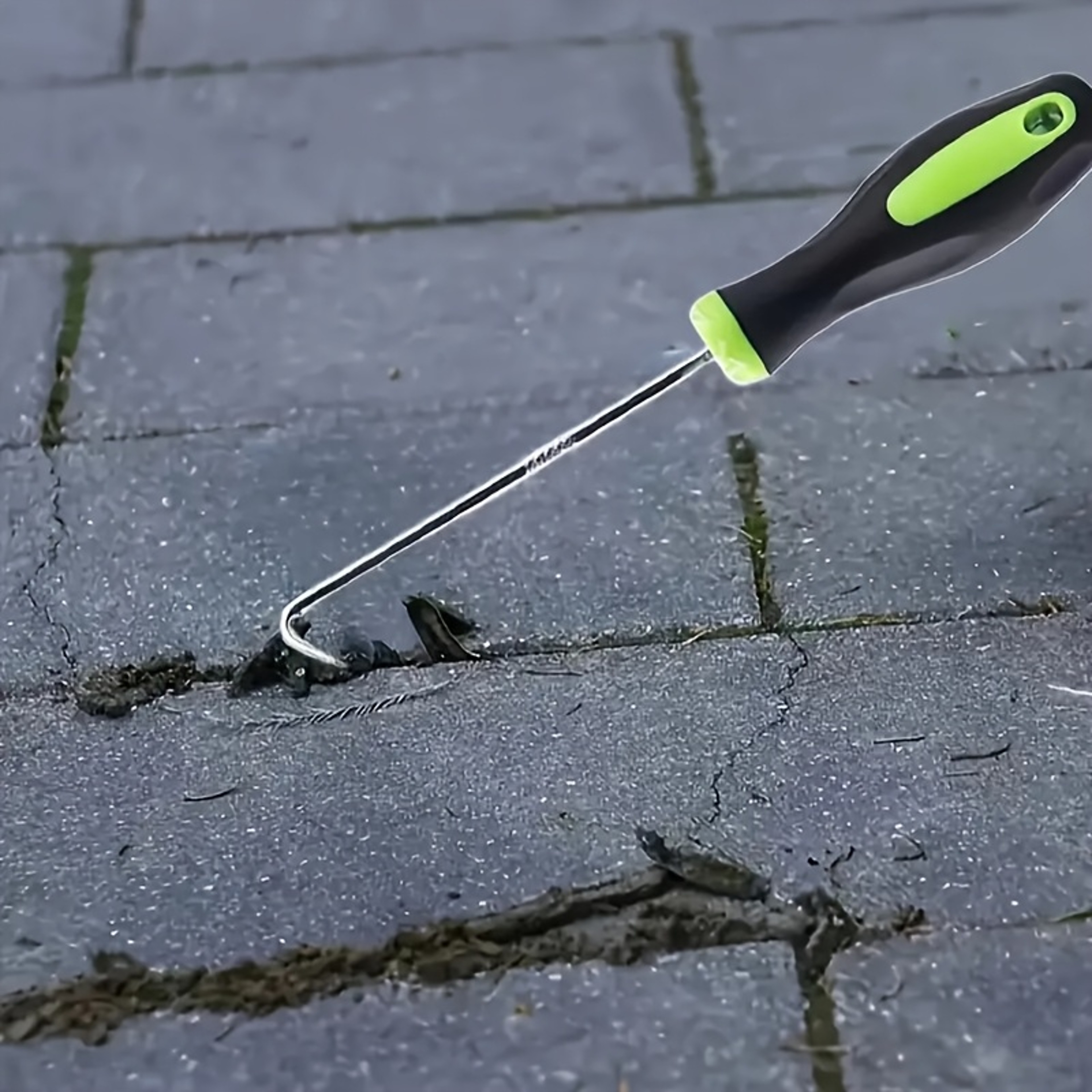 Metal Removal Hook for Garden Cracks and Paving Joints, Lightweight and Convenient for Outdoor Use – view 1