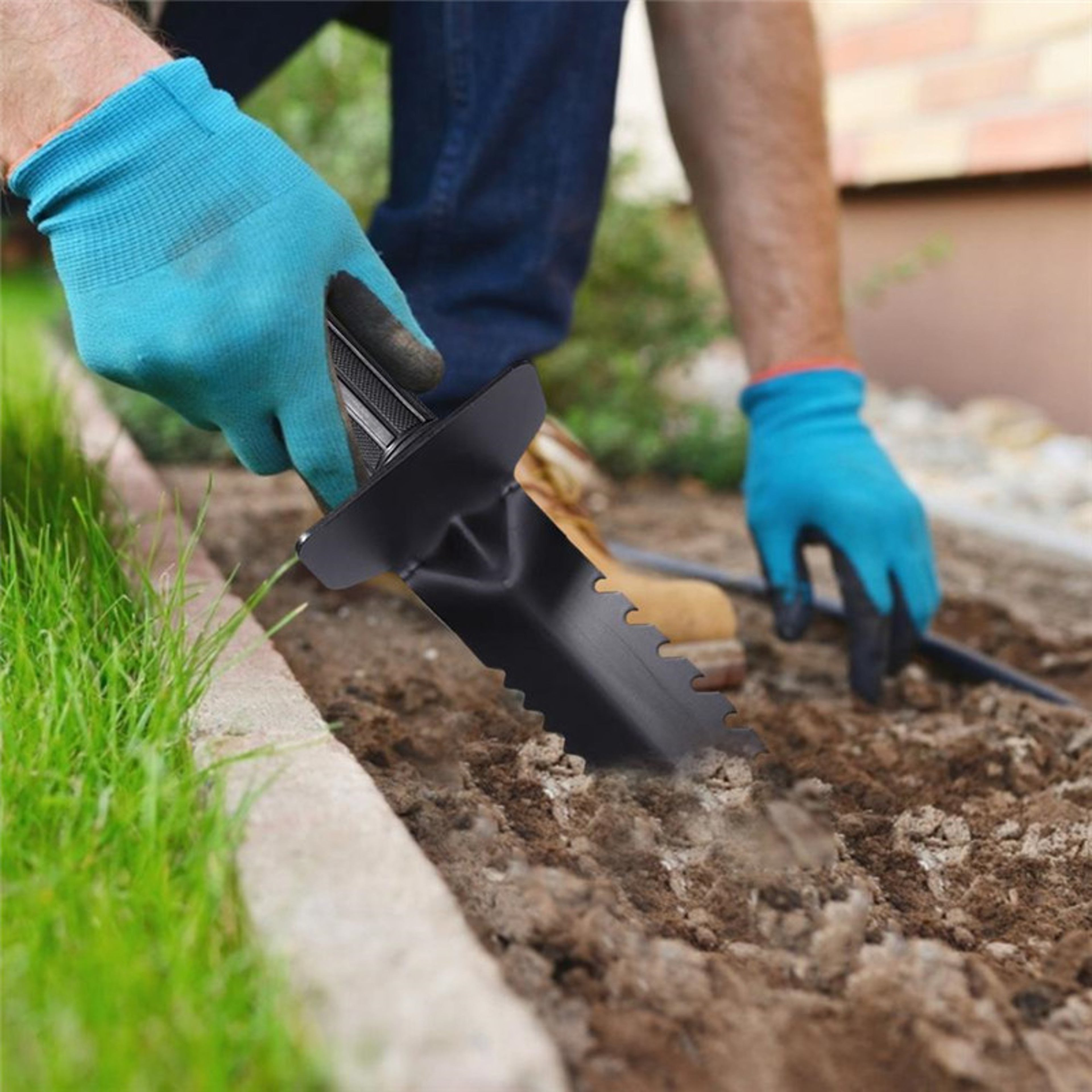 Lightweight Garden Trowel, Small Hand Shovel for Transplanting, Backyard Planting Tool – view 2