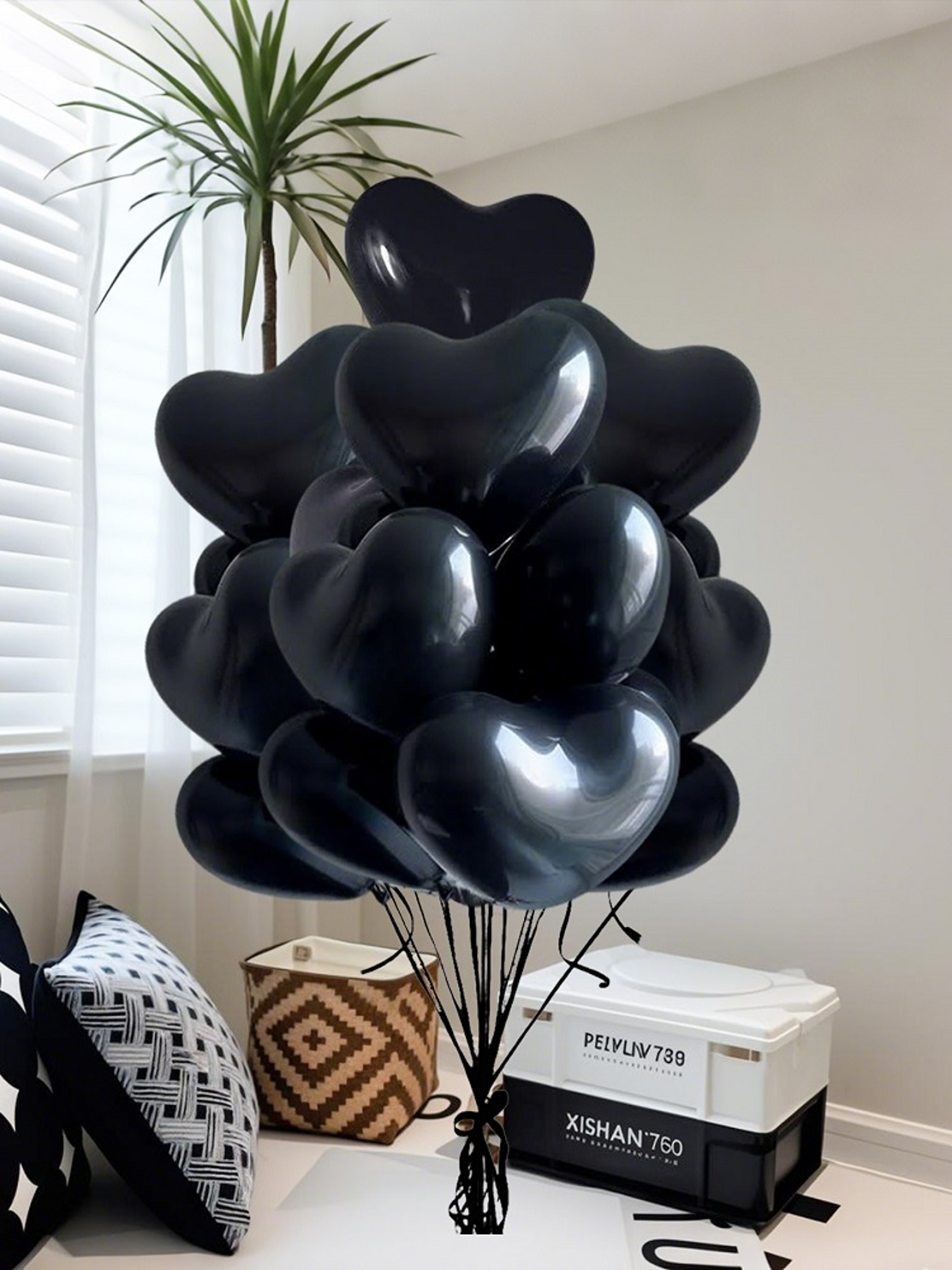 White Heart Balloons For Wedding Bridesmaids Gifts Marriage Engagement And Party Decorations 2