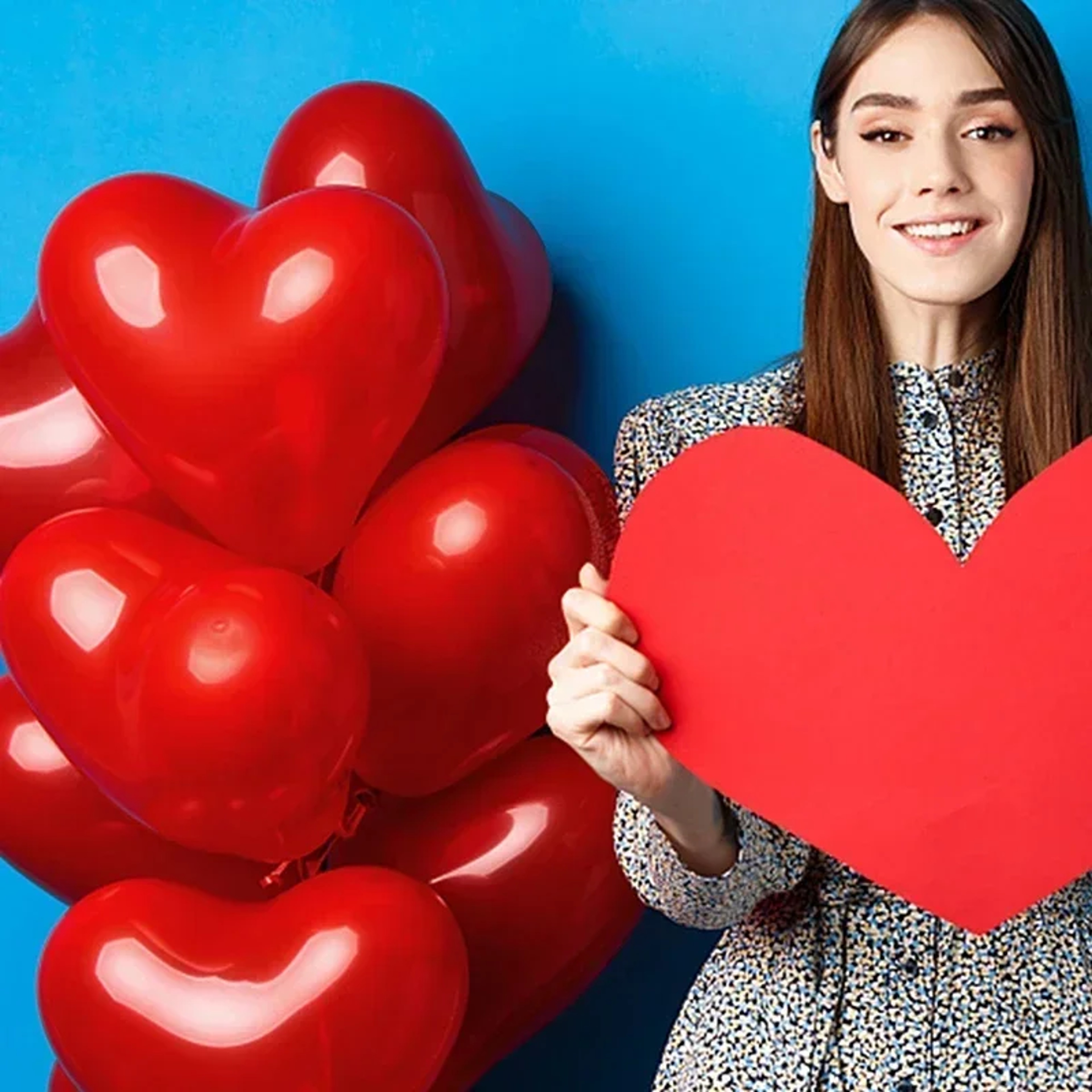 Valentines Day Balloon Red Heart Balloons For Wedding And Party Decorations 3