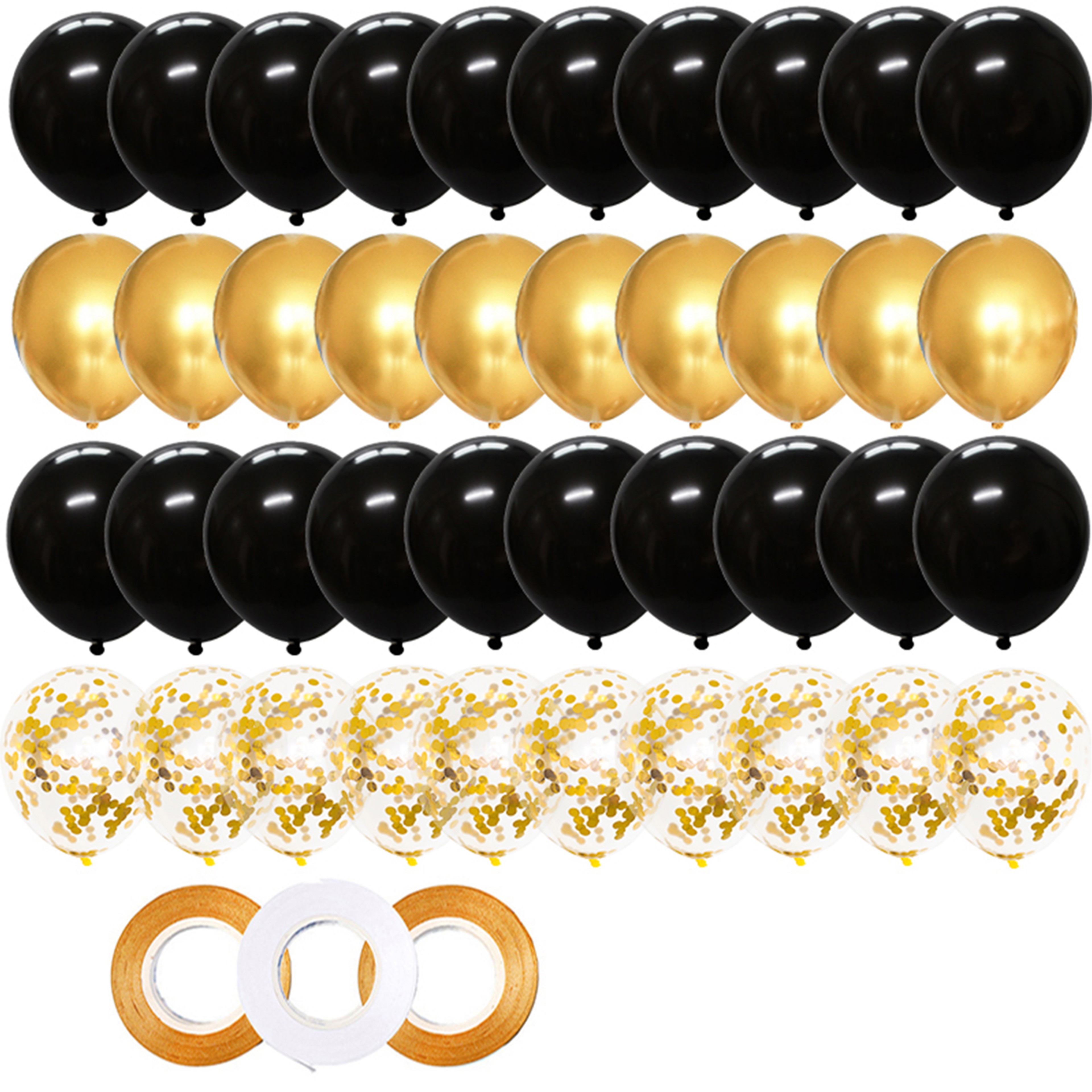 Confetti Latex Balloons For Birthday Party Graduation New Year Decorations For Adults 0