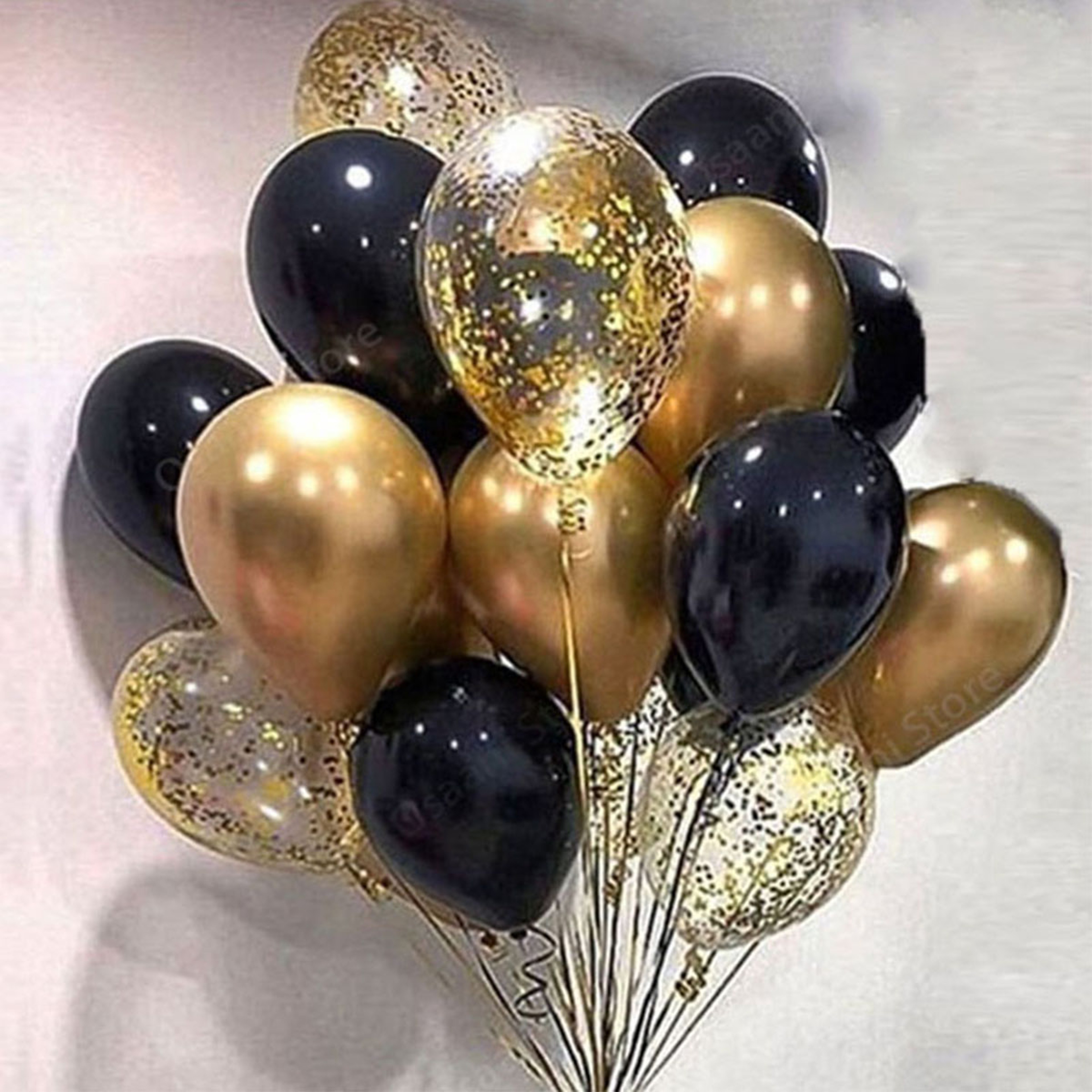 Confetti Latex Balloons For Birthday Party Graduation New Year Decorations For Adults 1