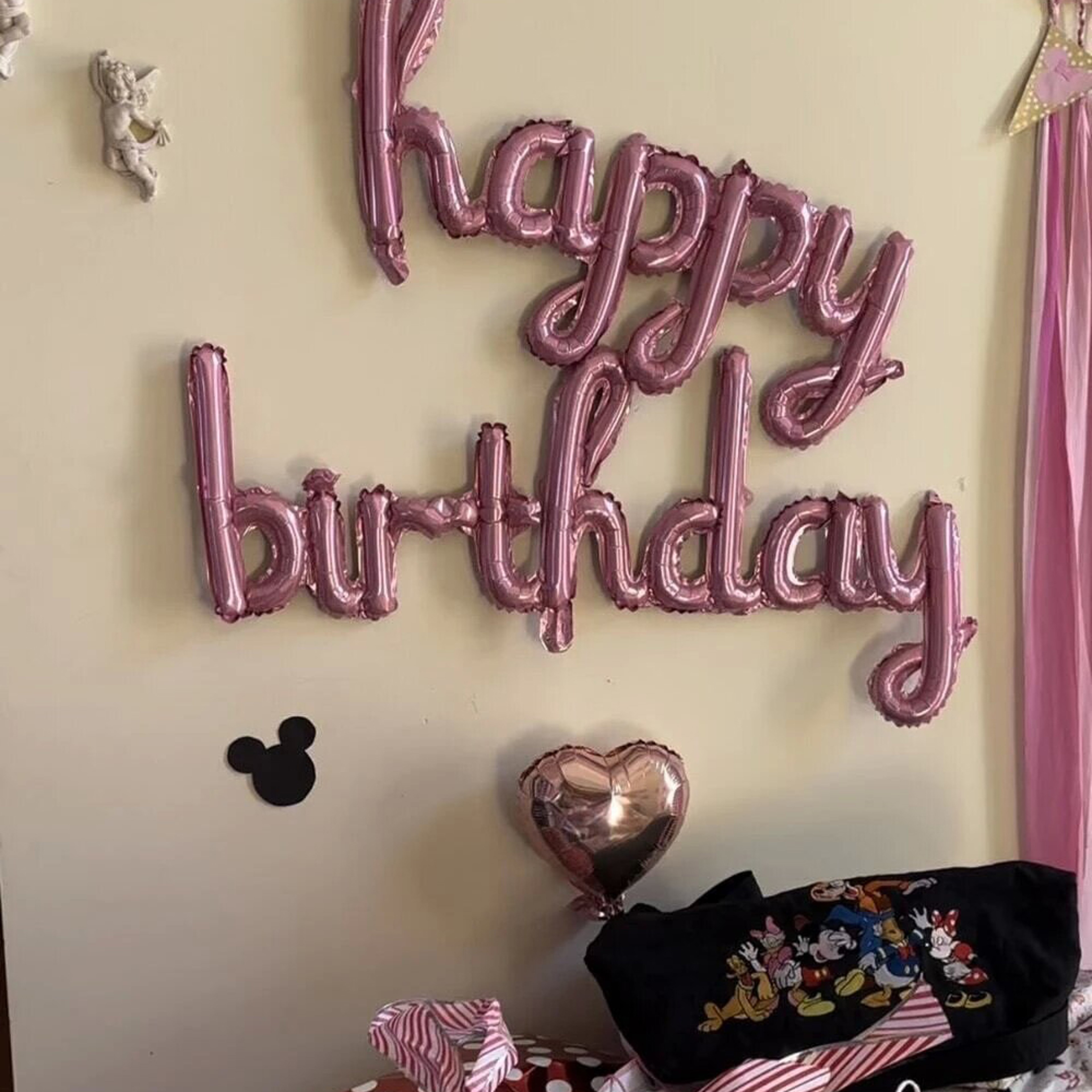 Aluminium Foil Balloon Pink Purple Birthday Party Decoration, DIY Home Accessories Prop – view 3