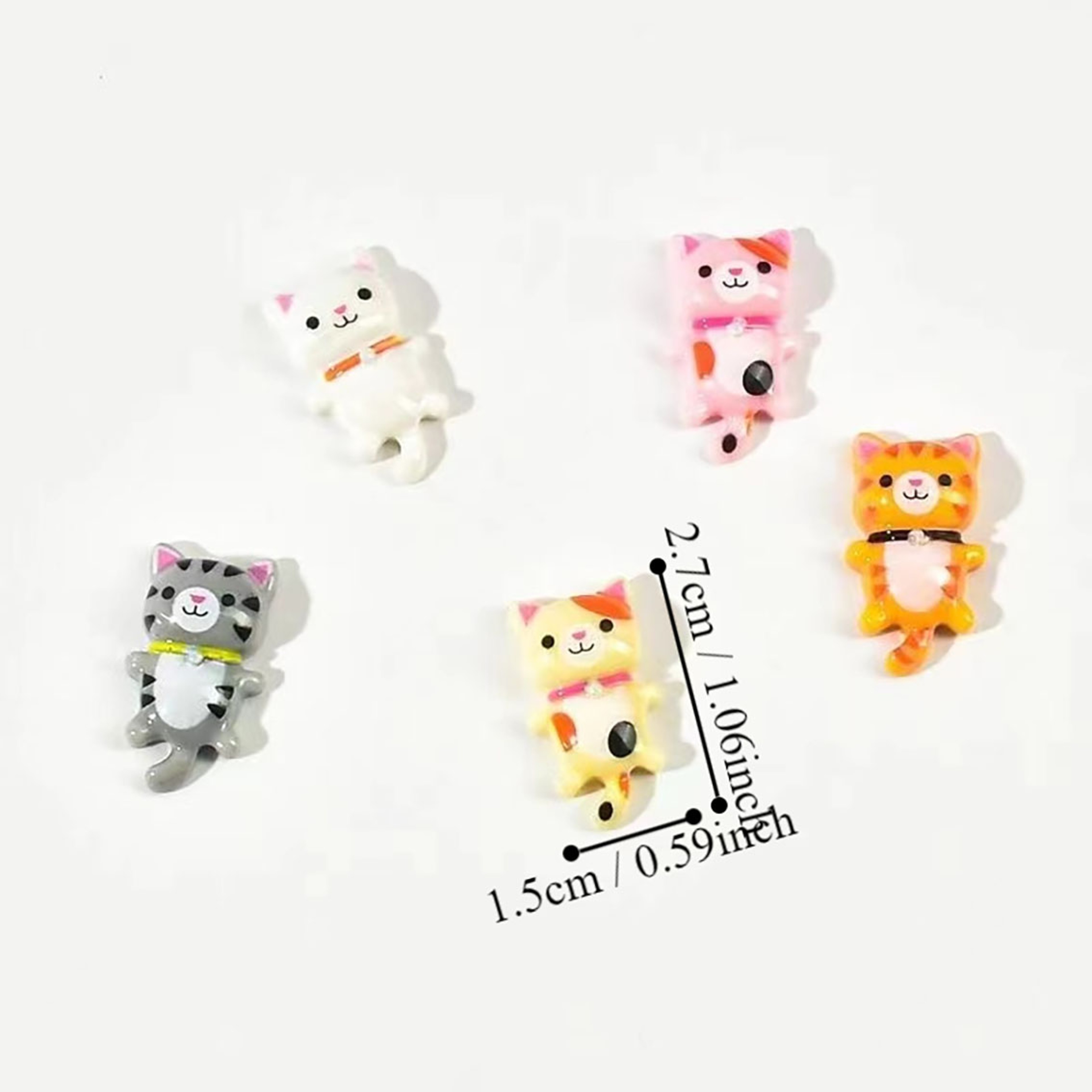 Cute Cartoon Kitten Refrigerator Magnet - Home and Office Decoration Magnet – view 2