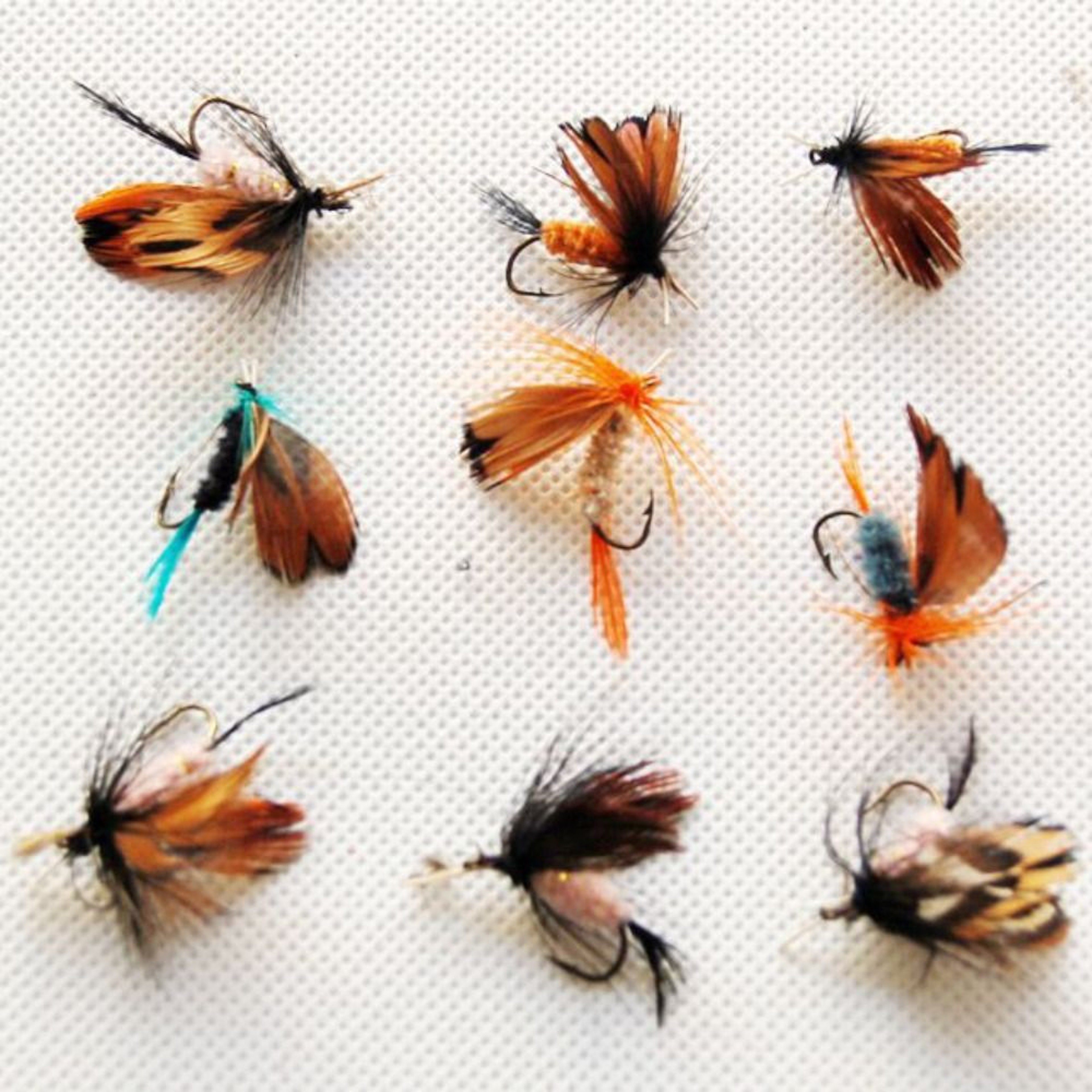 Outdoor Fly Fishing Lures, Steel Sharpened Hook Bait, Feather Dry Fly Tackle – view 2