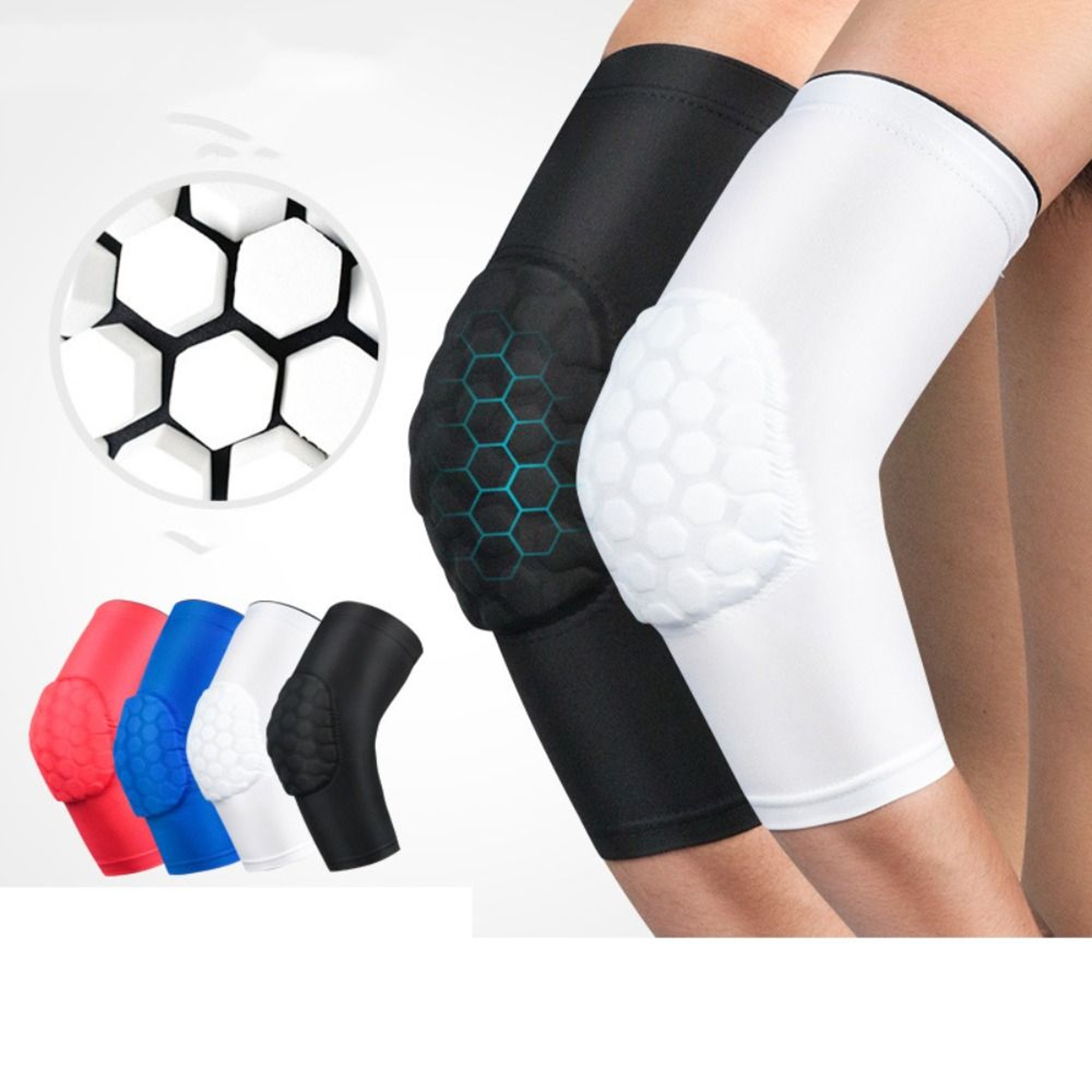 Breathable Elbow Pads for Cycling, Running, Basketball, EVA Sponge Arm Guard, Unisex Elastic Sleeve – view 1