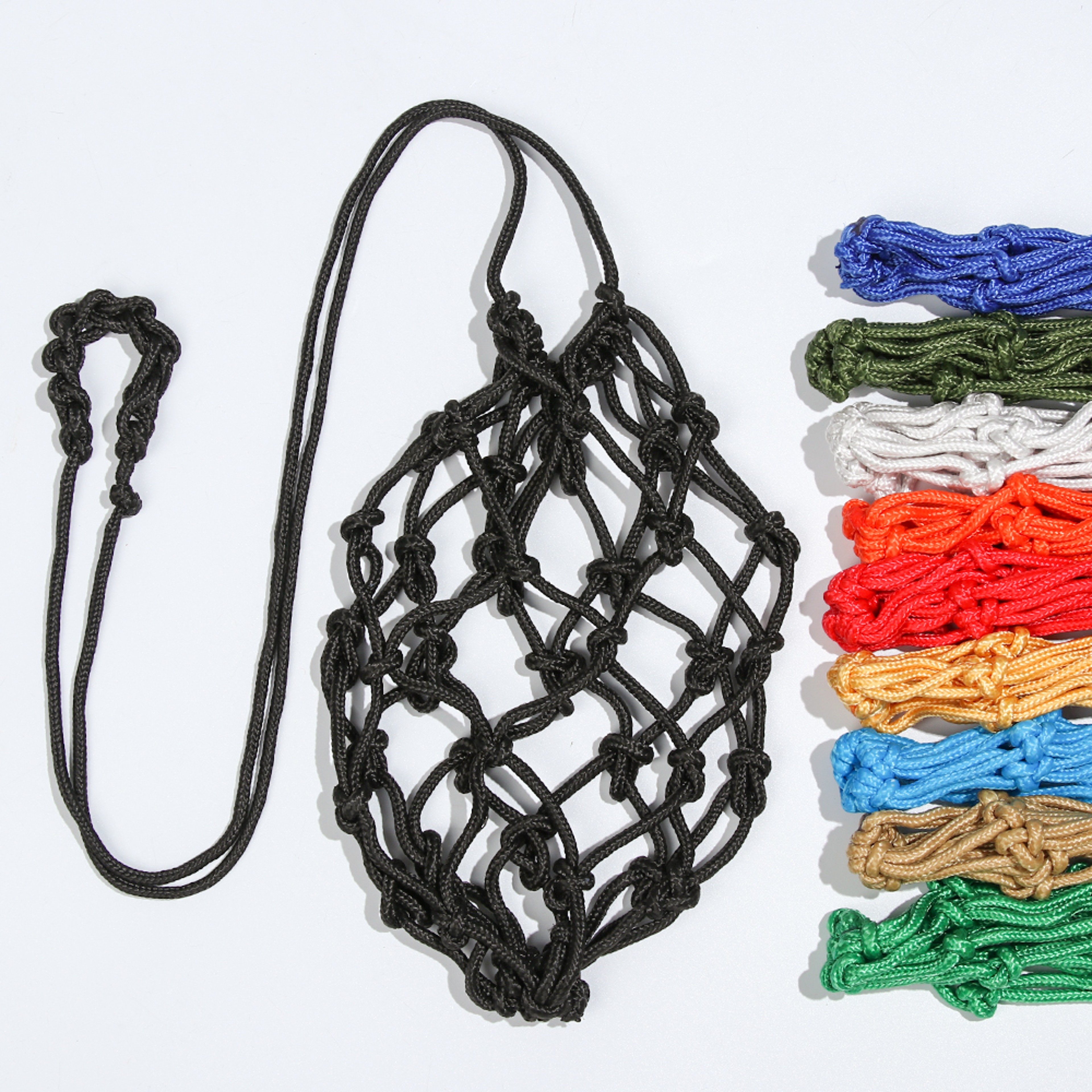 Professional Youth Football Self Trainer Kick Net, Nylon Mesh Soccer Ball Carry Bag, Outdoor Sport Trainer, Solid Pocket – view 4