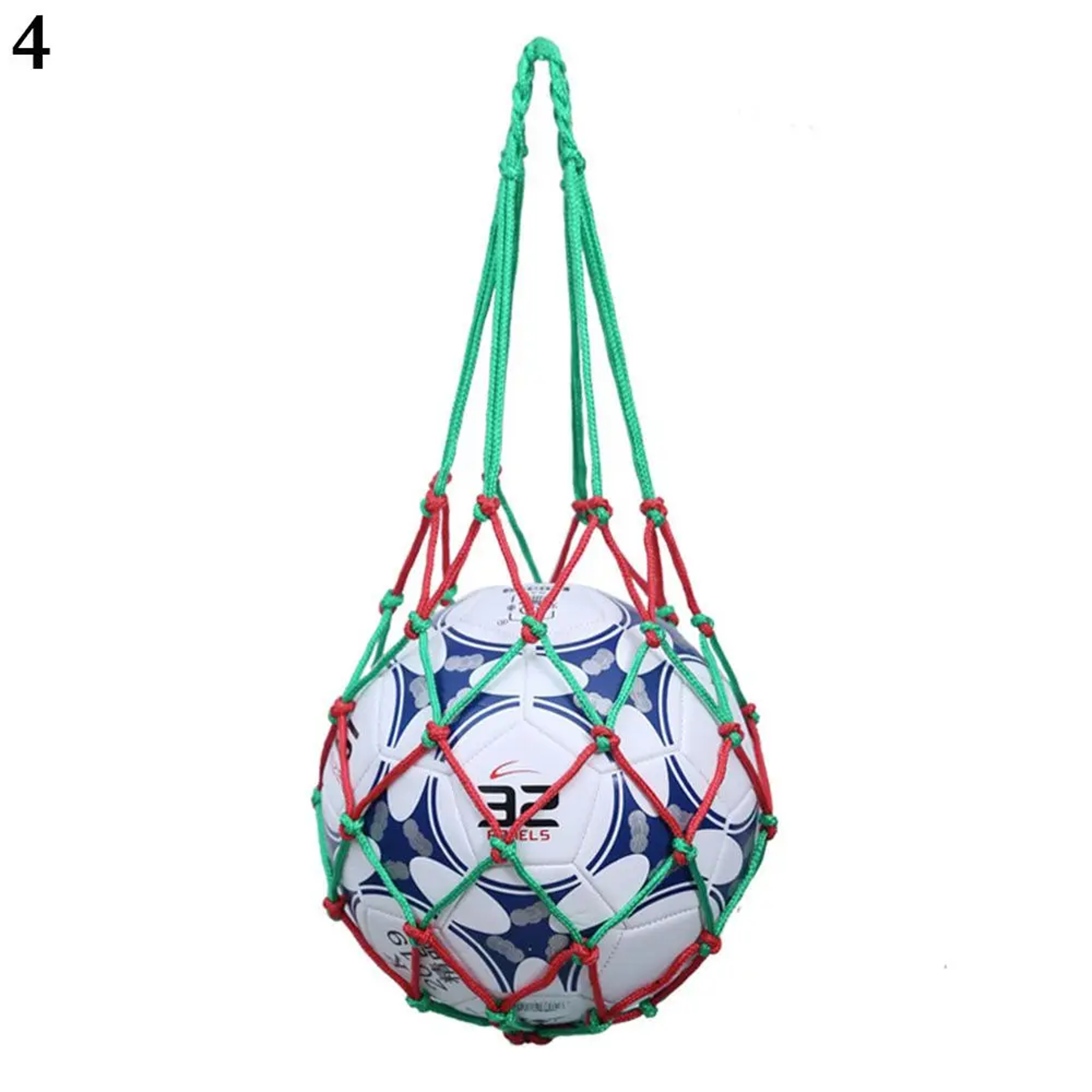 Professional Youth Football Self Trainer Kick Net, Nylon Mesh Soccer Ball Carry Bag, Outdoor Sport Trainer, Solid Pocket – view 13