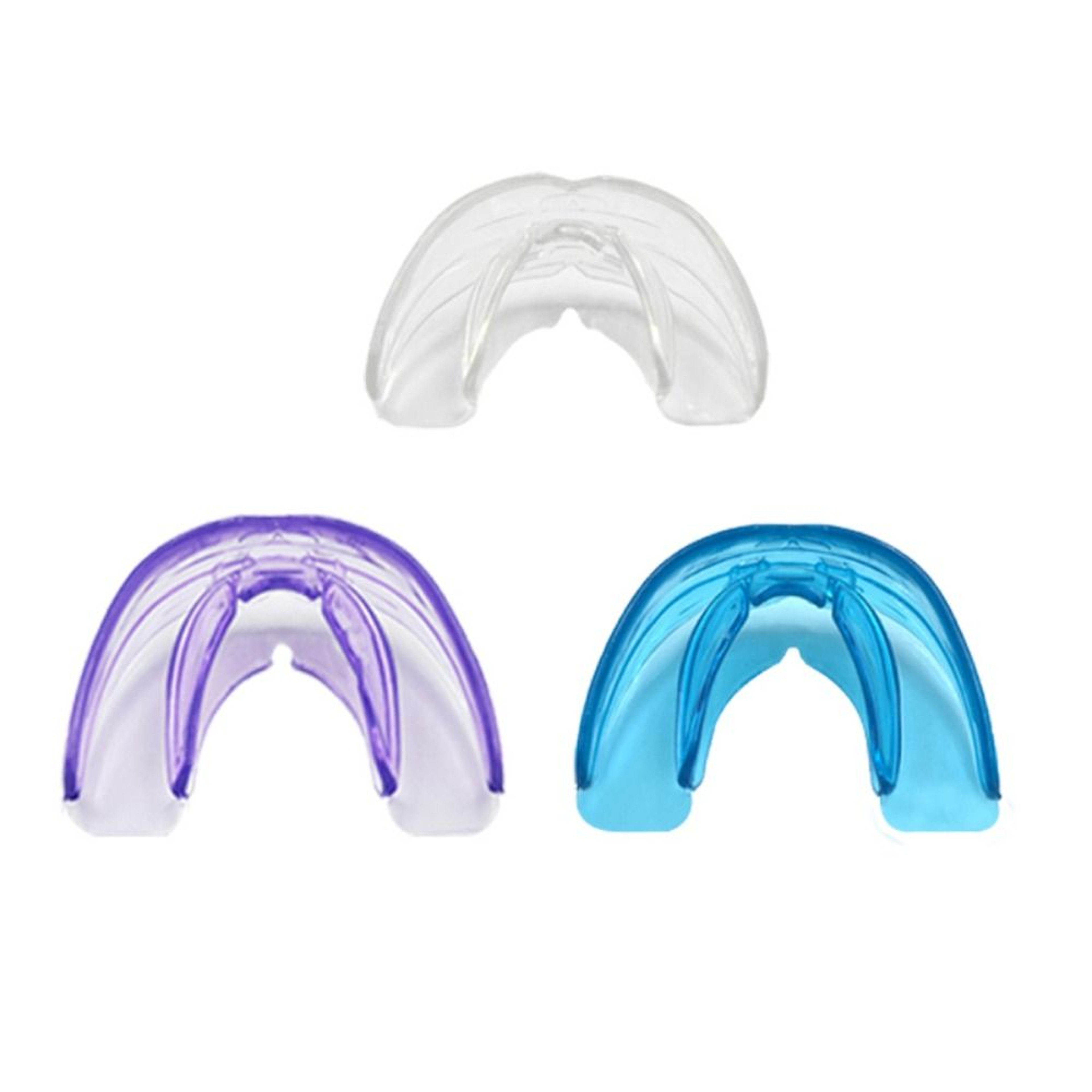 Professional Silicone Mouth Guard, Sports Teeth Protection, Boxing Gum Shield in Blue, Purple, Pink for Adults & Kids – view 3
