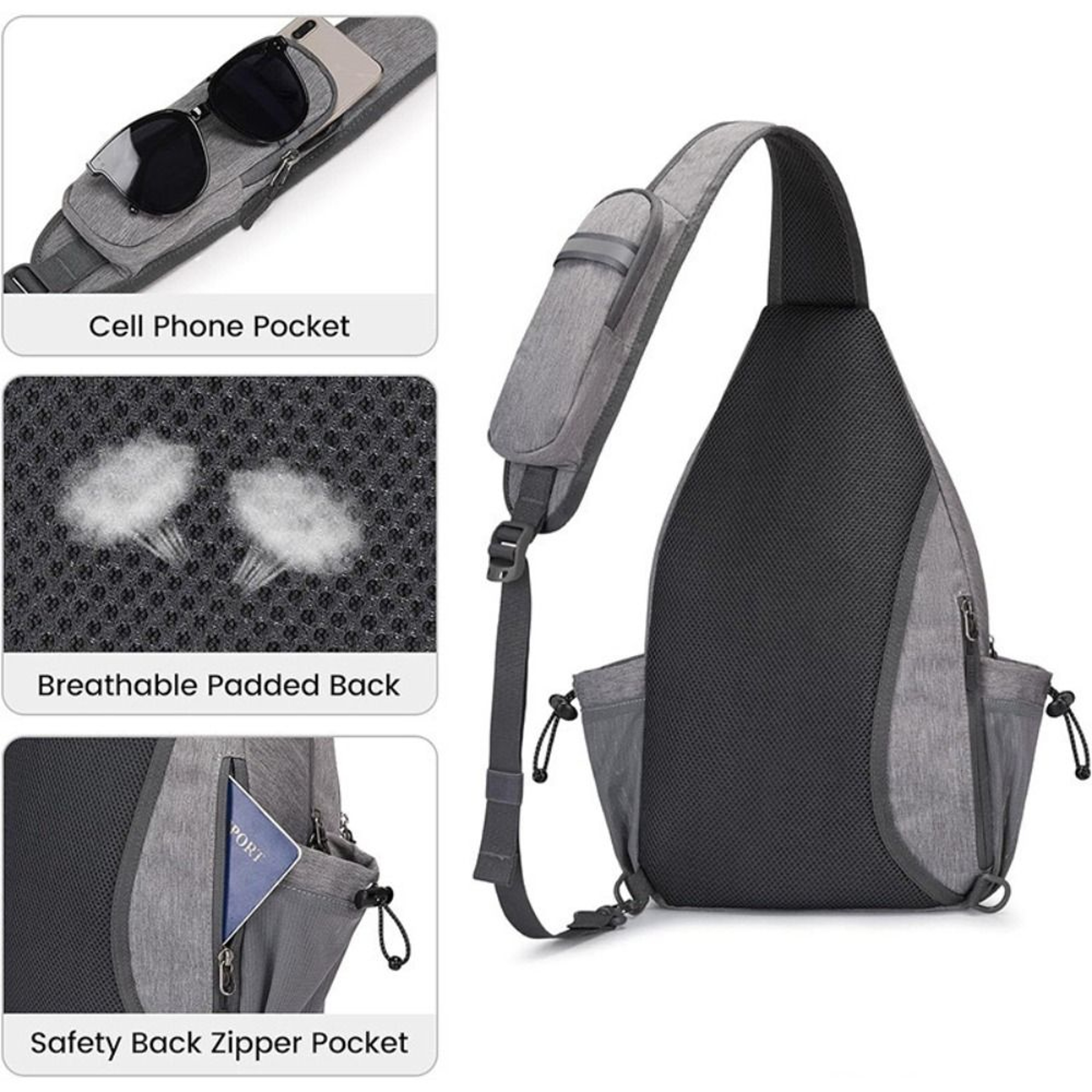 Adjustable Pickleball Bag, Durable Racket Holder for Lightweight Paddle – view 2
