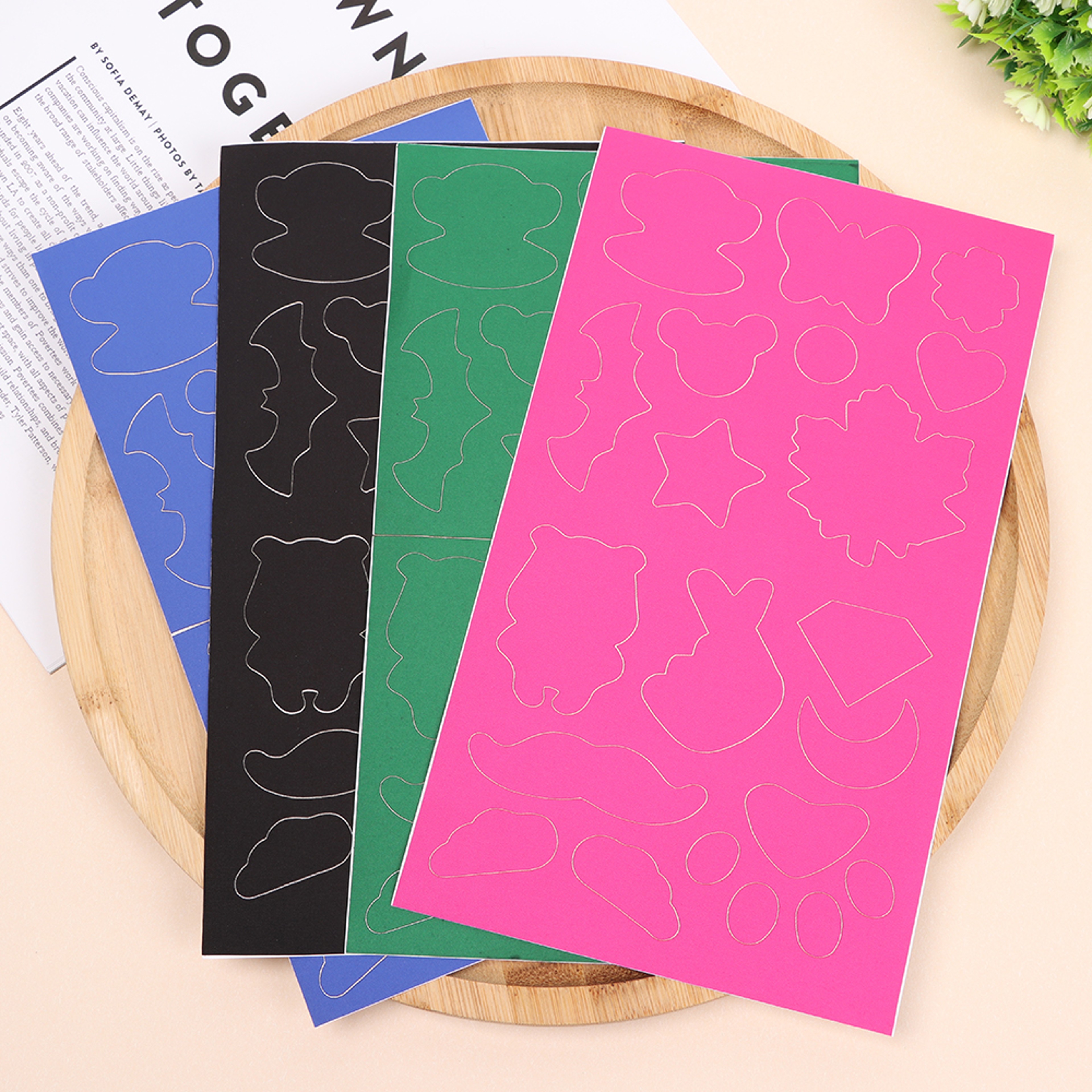 Waterproof Colorful PVC Patches, Self Adhesive Repair Kit for Holes and Rips in Tent, Raincoat, Umbrella, Cloth – view 3