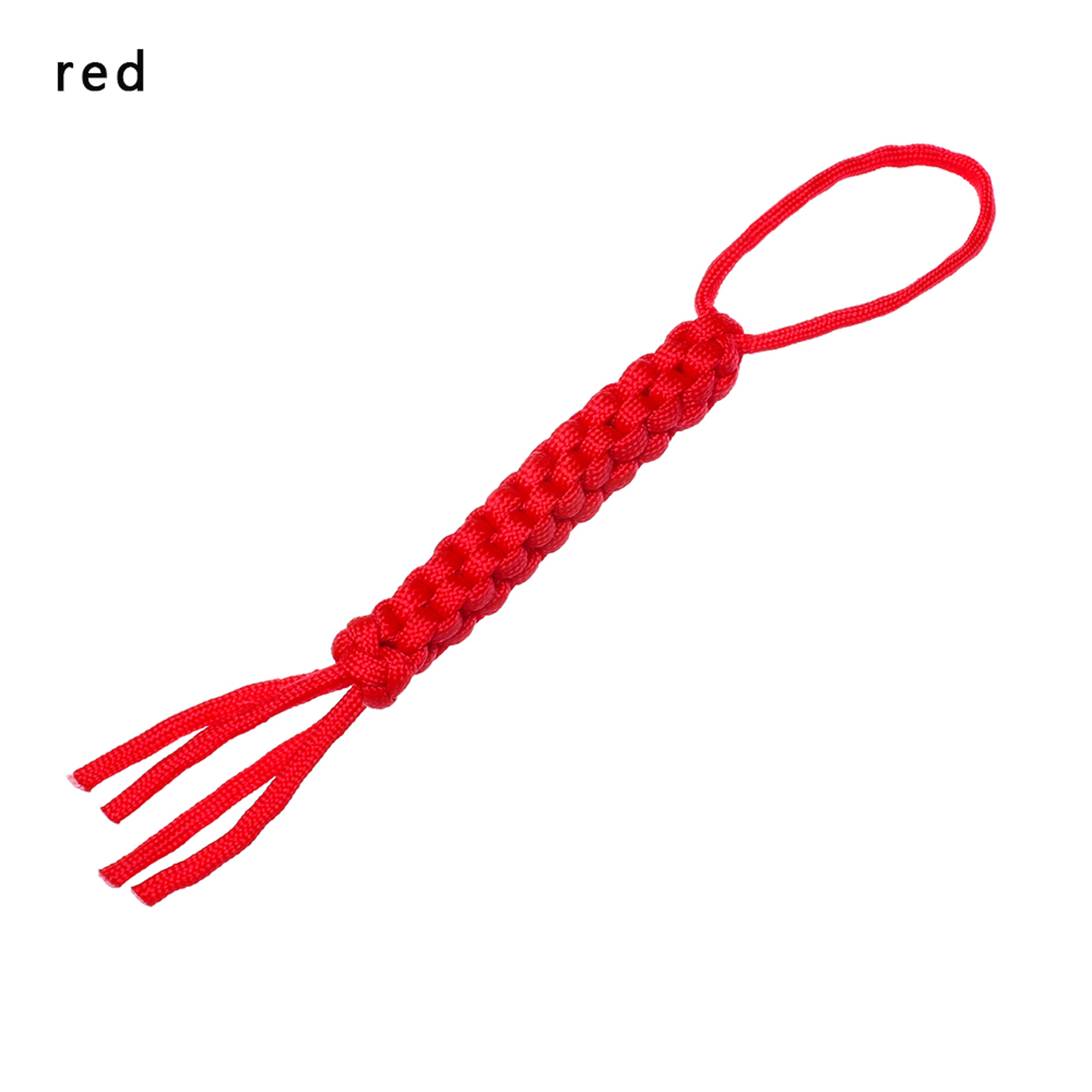 Paracord Rope DIY Keychain Pendant, Knot Nylon Chain, Survival Outdoor Camping Tool – view 11