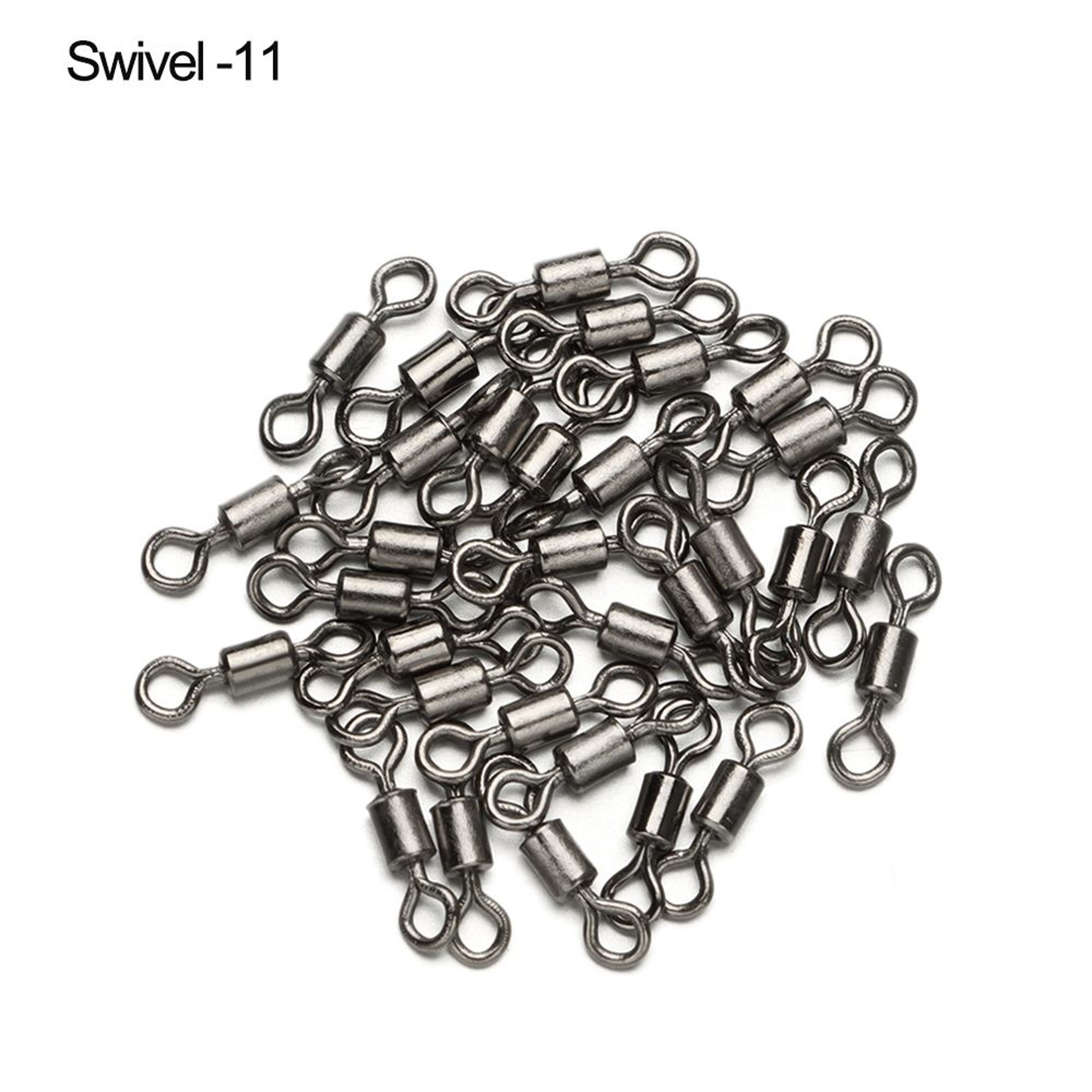 Spinner Swivel Fishing Tackle Stop Beads Quick Change Connector Feeder Accessories – view 7