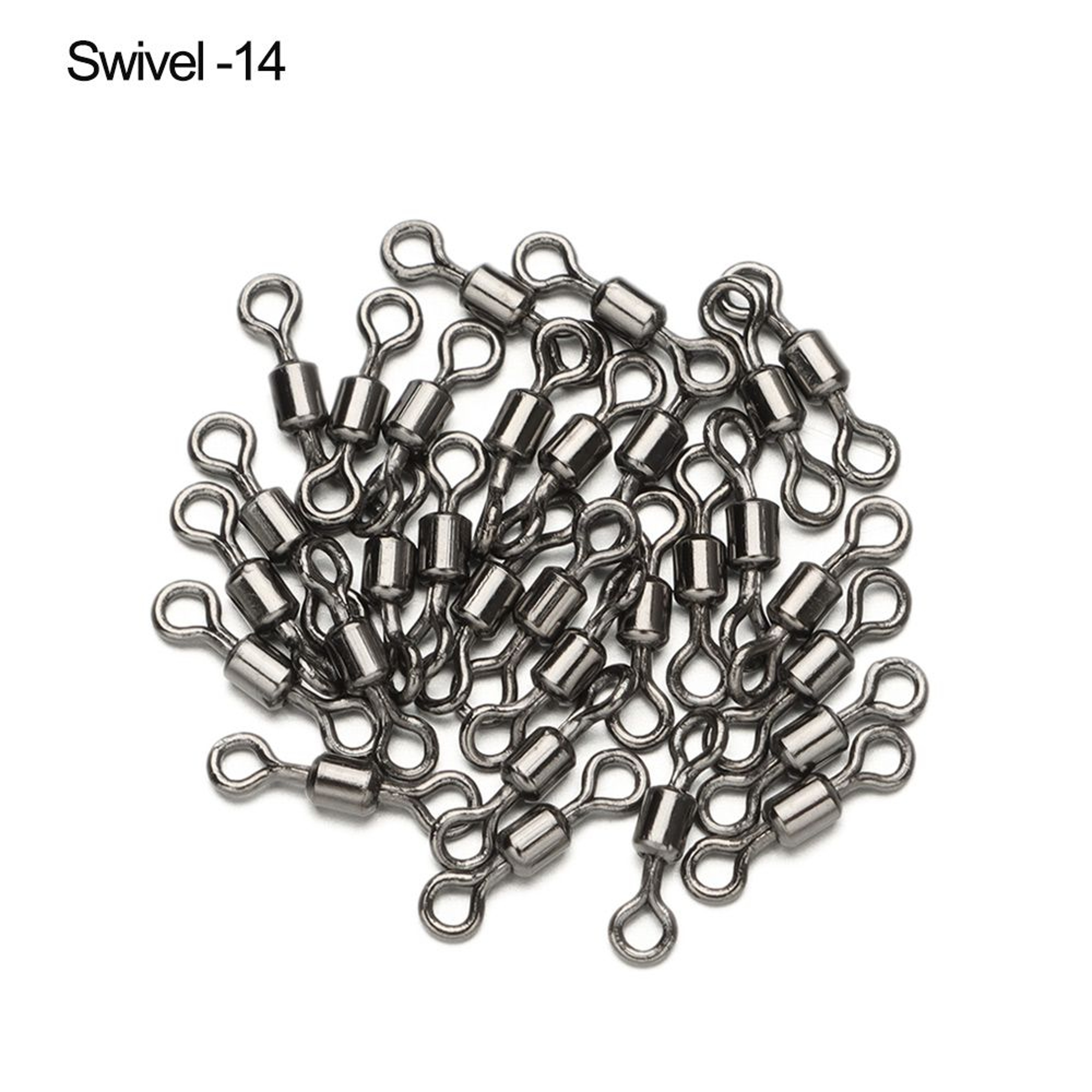Spinner Swivel Fishing Tackle Stop Beads Quick Change Connector Feeder Accessories – view 9