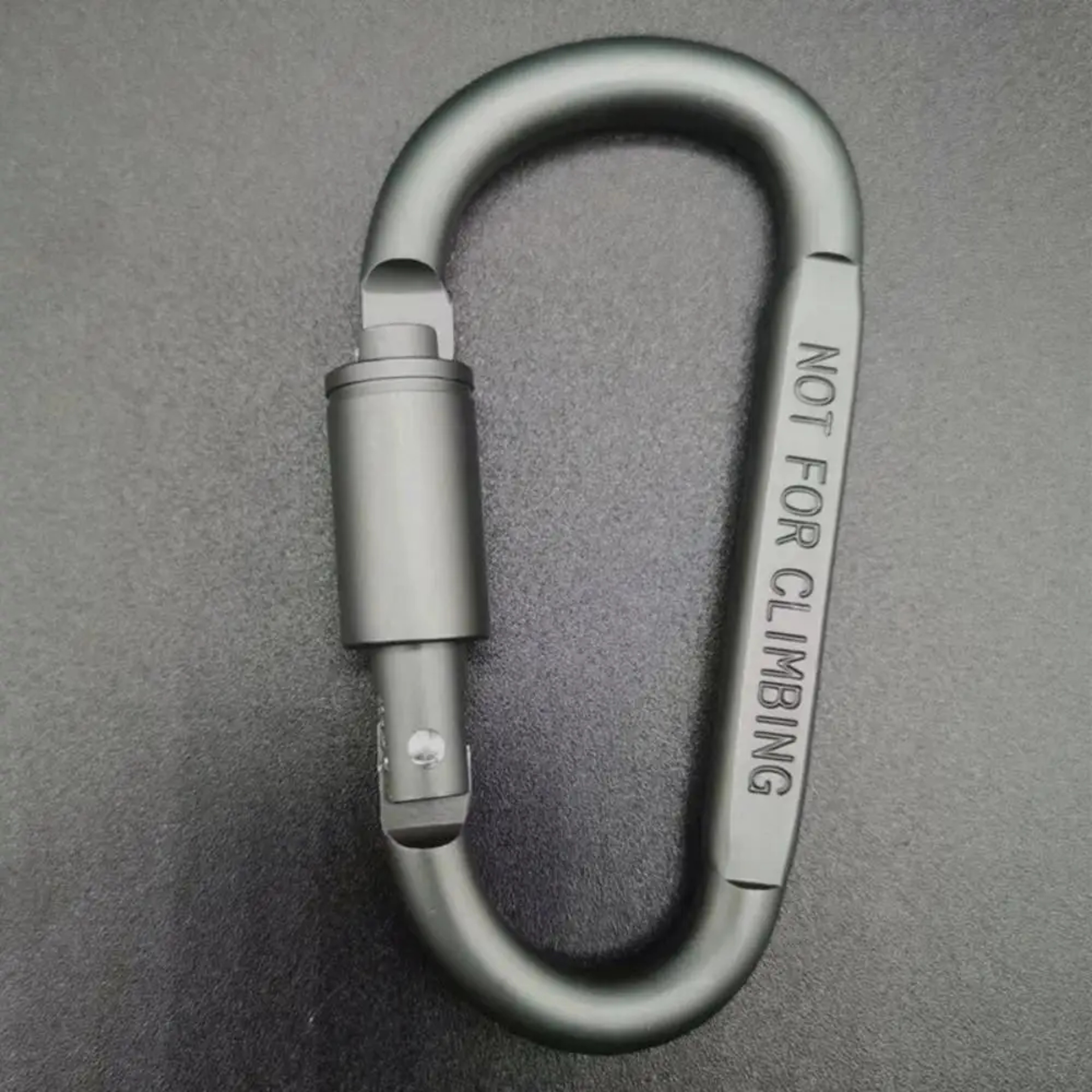 Aluminium Alloy with Lock Safety, High Quality Multi Colors Sports Keychain, D-shape Carabiner Outdoor Tool – view 5