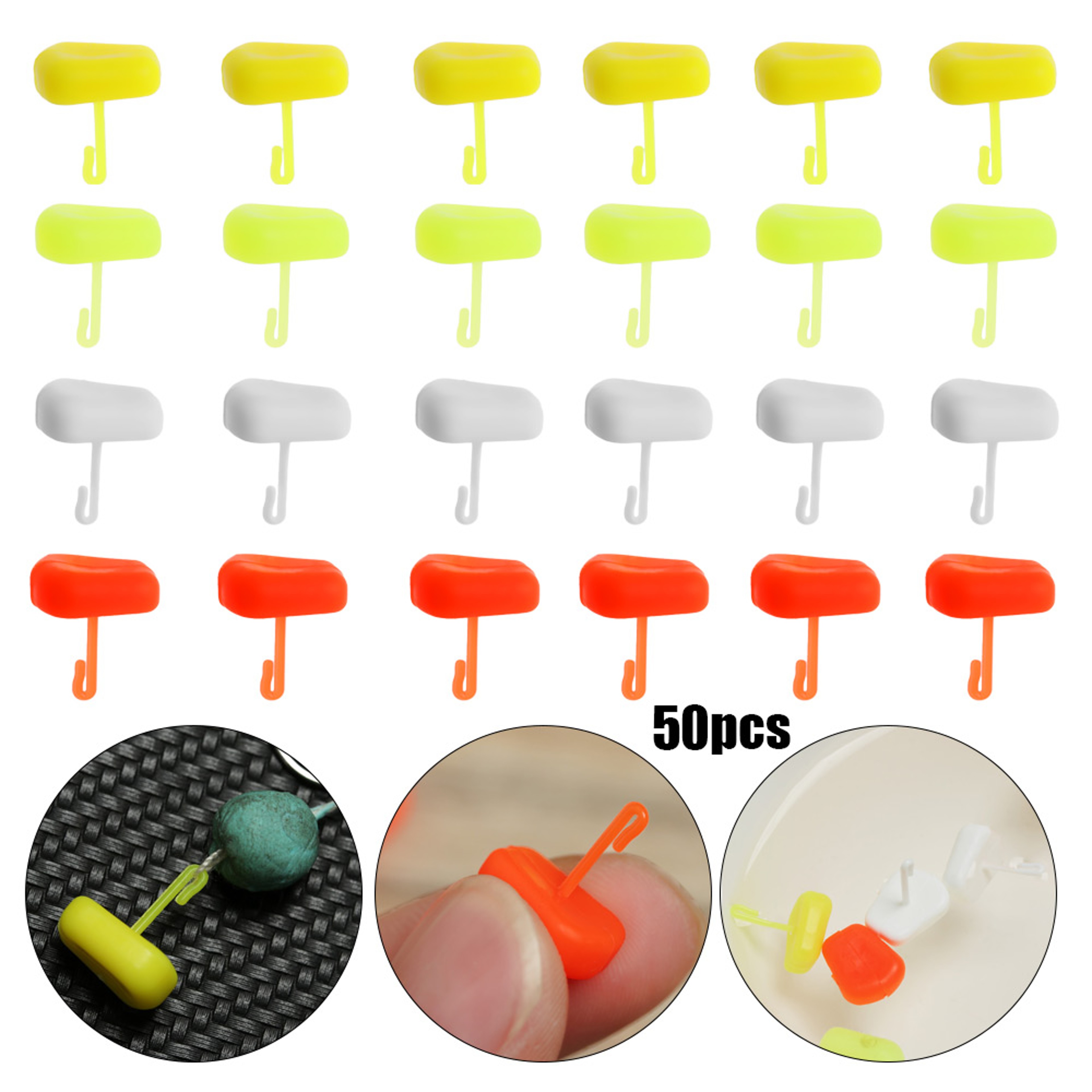 Stop Fishing Tackles, Carp Boilies Bait Stopper Micro, Pop Up Hair Rig, Fishing Hook Corn Bait Accessory – view 1