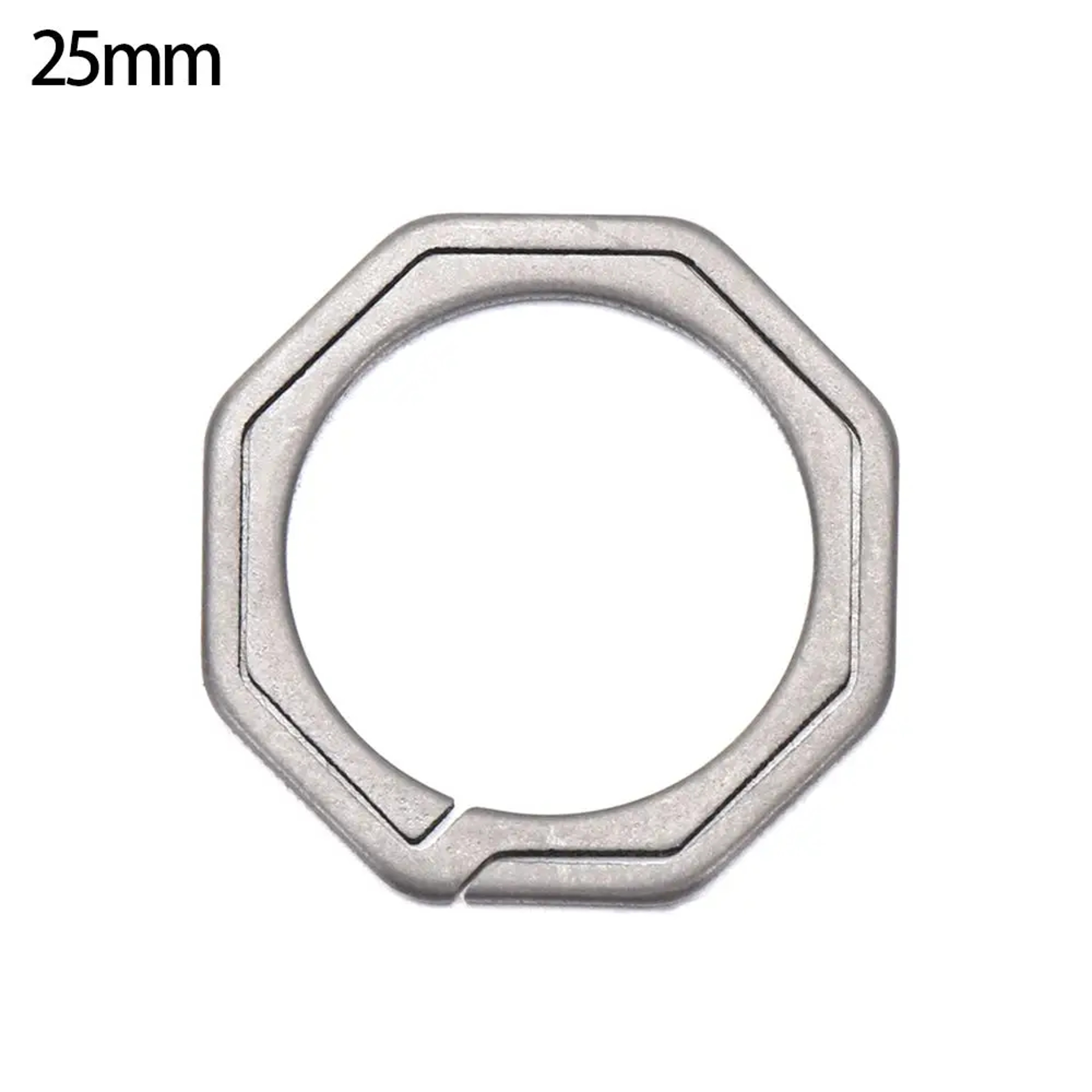 Quickdraw Outdoor Tool, Titanium Key Ring, Super Lightweight Keychain Hanging, Buckle Key Rings Holder – view 7
