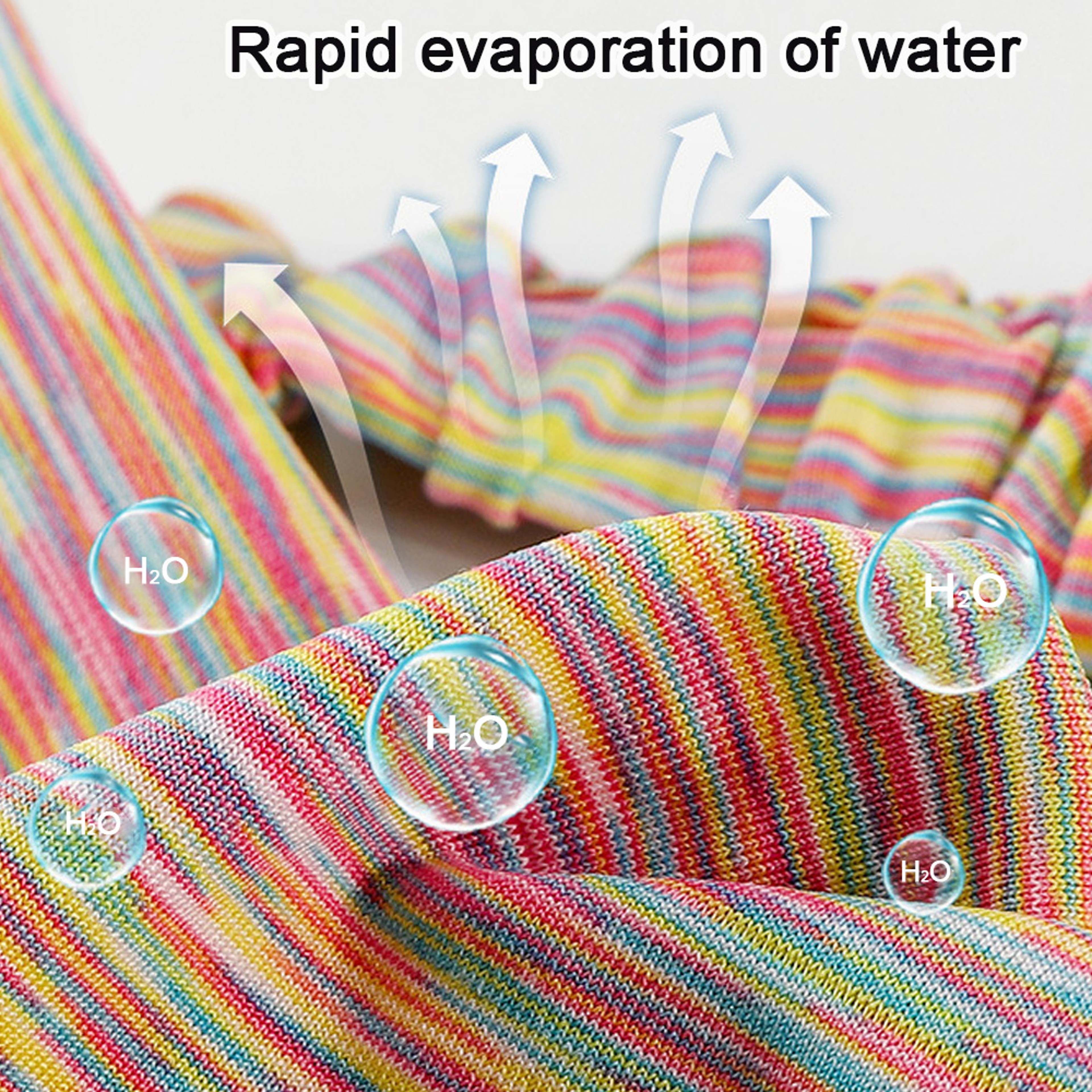 Lightweight Tie Dye Visor Outdoor Sunscreen Hat for Women and Men, Adjustable Quick Dry Golf Cap – view 4