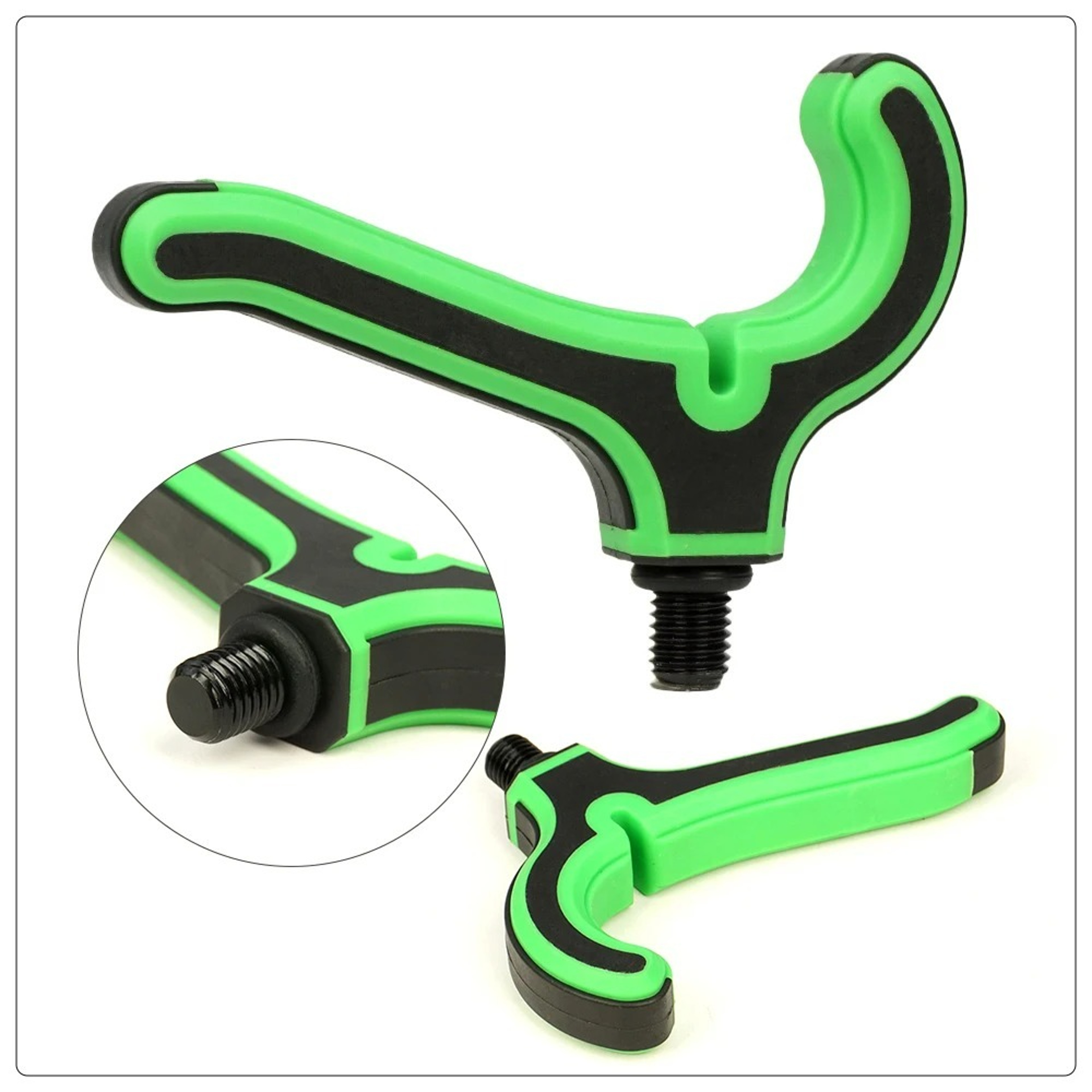 Durable Fishing Pole Stand, Lightweight Fishing Rod Bracket Head for Convenience – view 3
