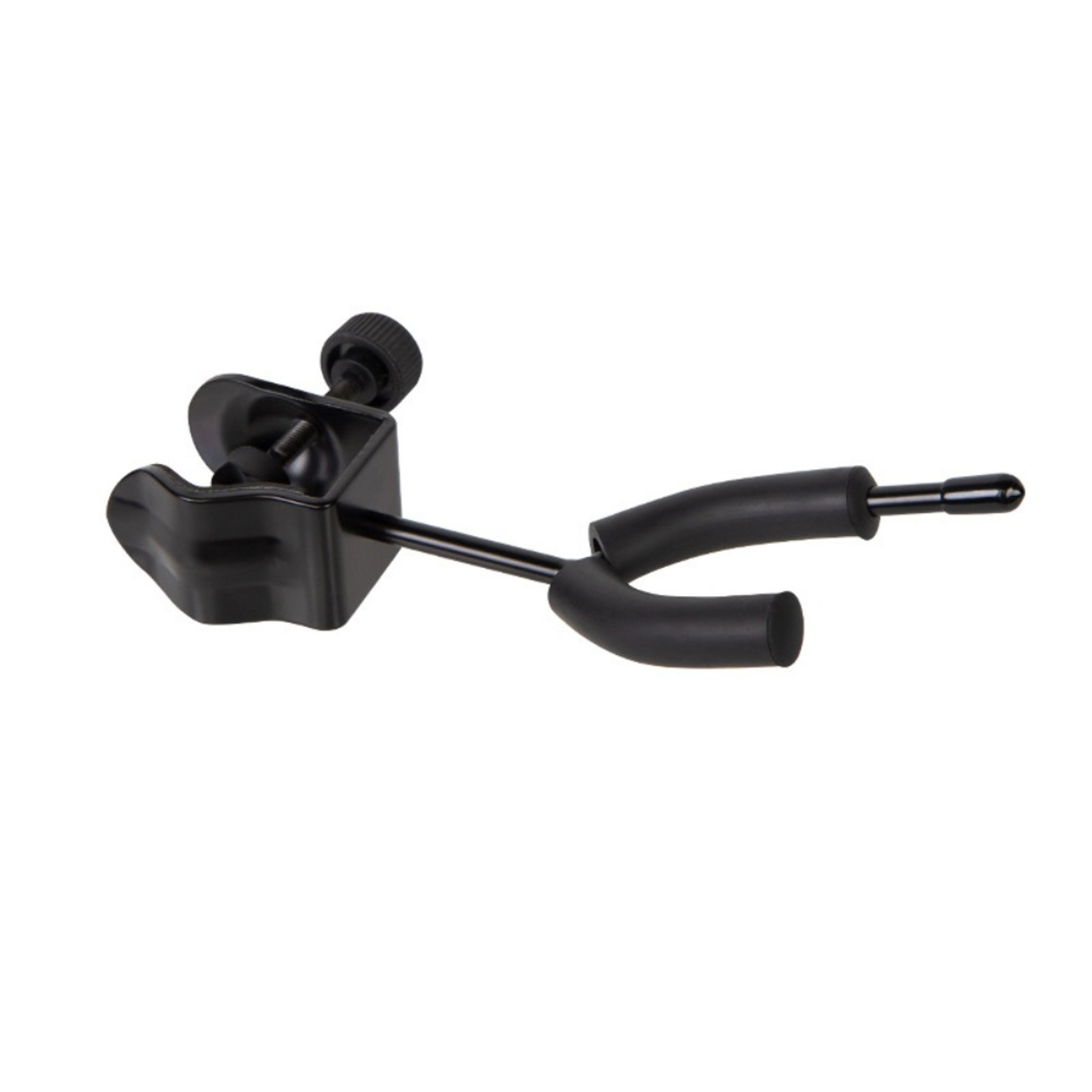 Violin Viola Stand with Bow Hook, Metal Violin Hanger, No Punching Music Stand for Stage – view 7