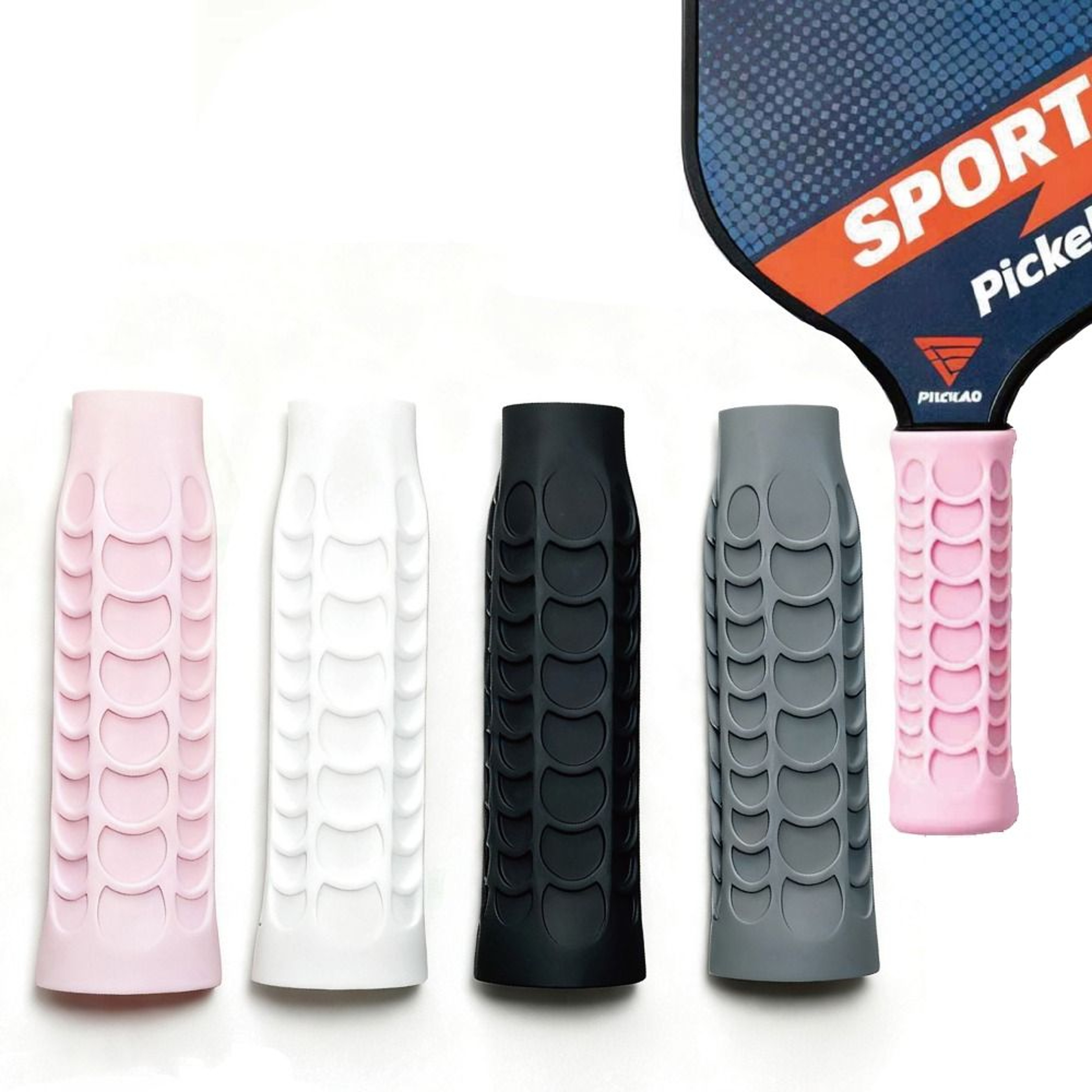 Reusable Pickleball Paddle Grip Cover Non-Slip Racket Handle Replacement Sleeve Overgrip – view 3