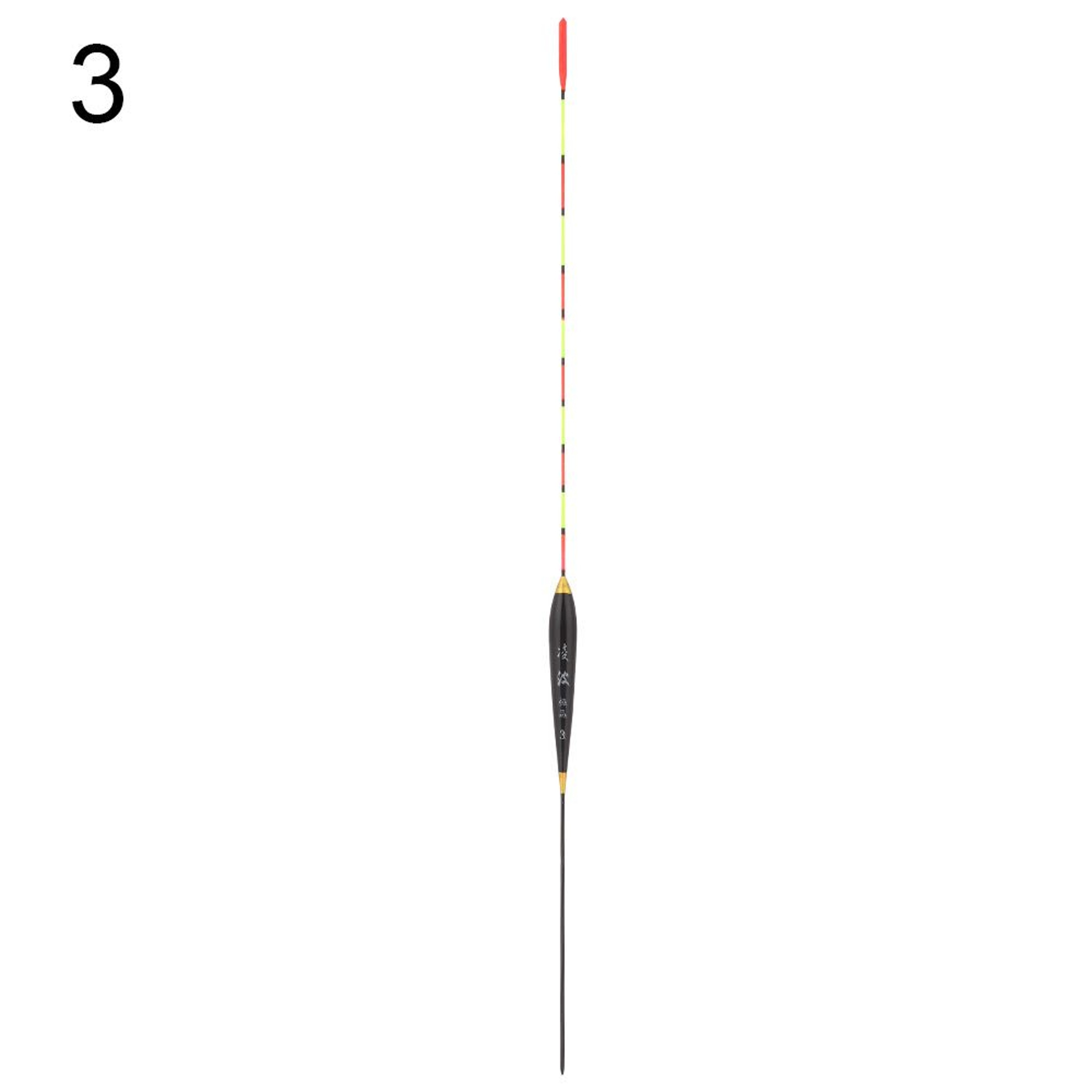 High Sensitivity Fishing Float, Wood Fluorescent Luminous Bobber, Bold Marked Fishing Light Accessories – view 9