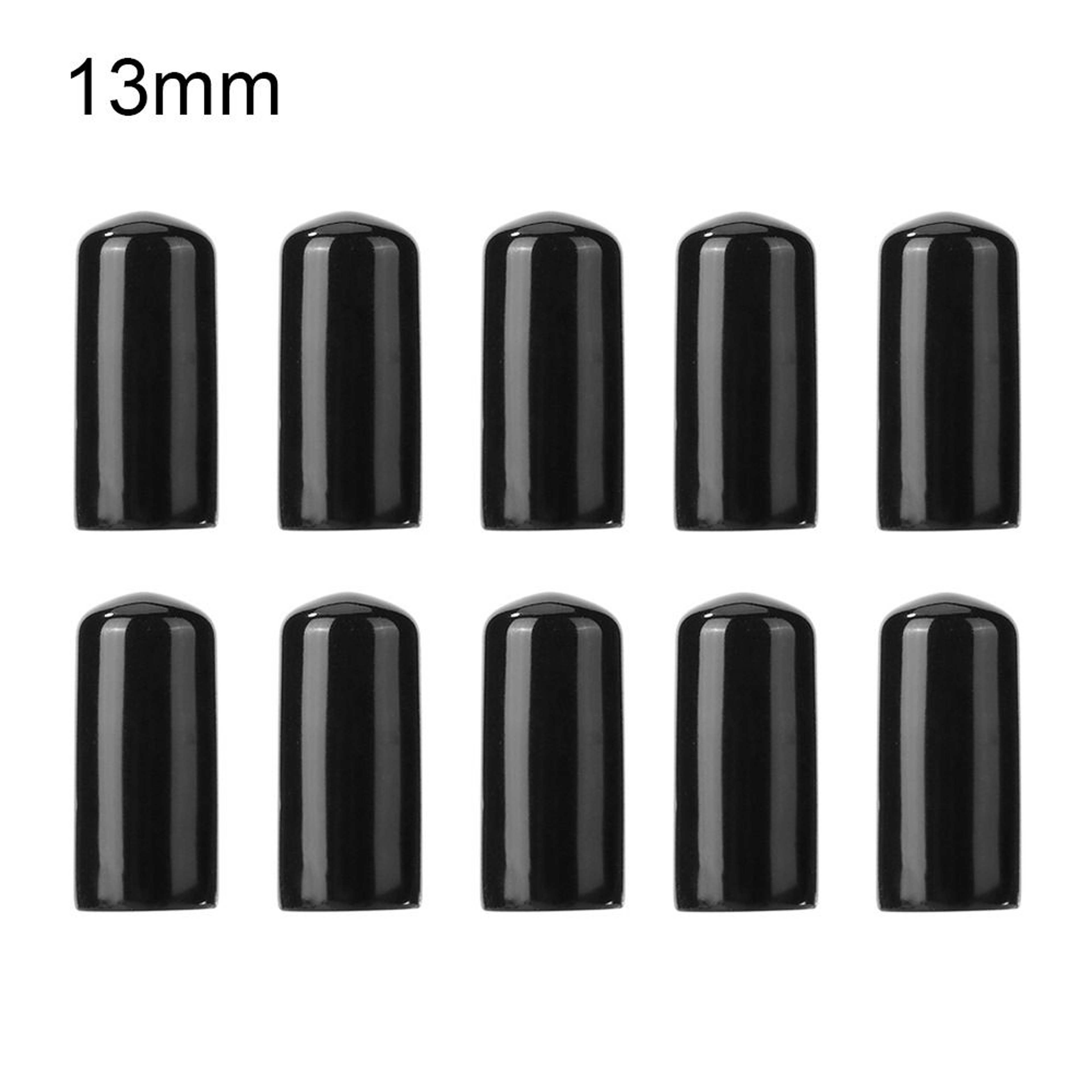 Pool Cue Tip Protector Case, Rubber Slip-on Protector Head Cover, Billiards Snooker Ferrule Replacement – view 11