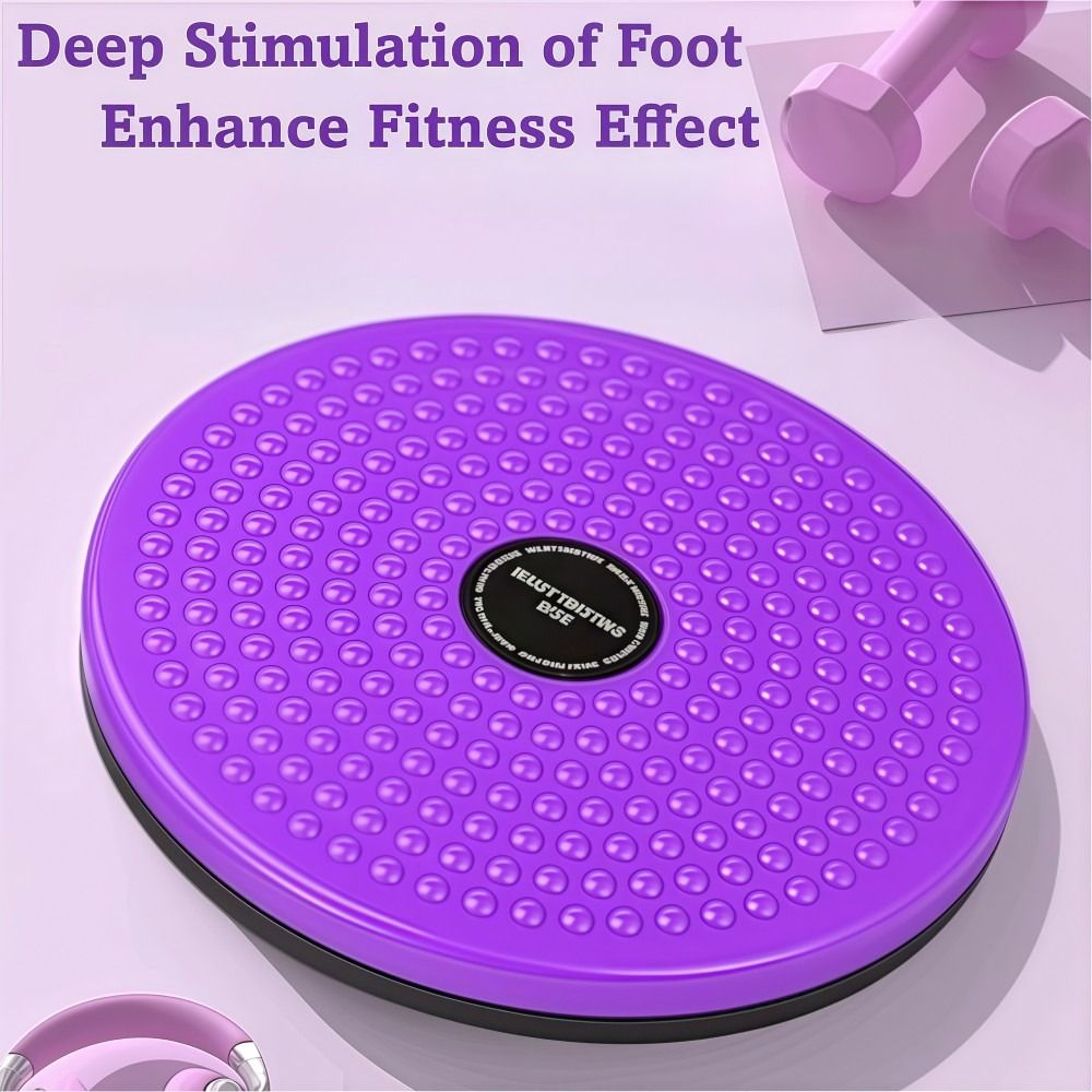 Multifunctional Waist Training Turntable, Portable Aerobic Exercise for Beautiful Legs and Waist Twisting Massage – view 5