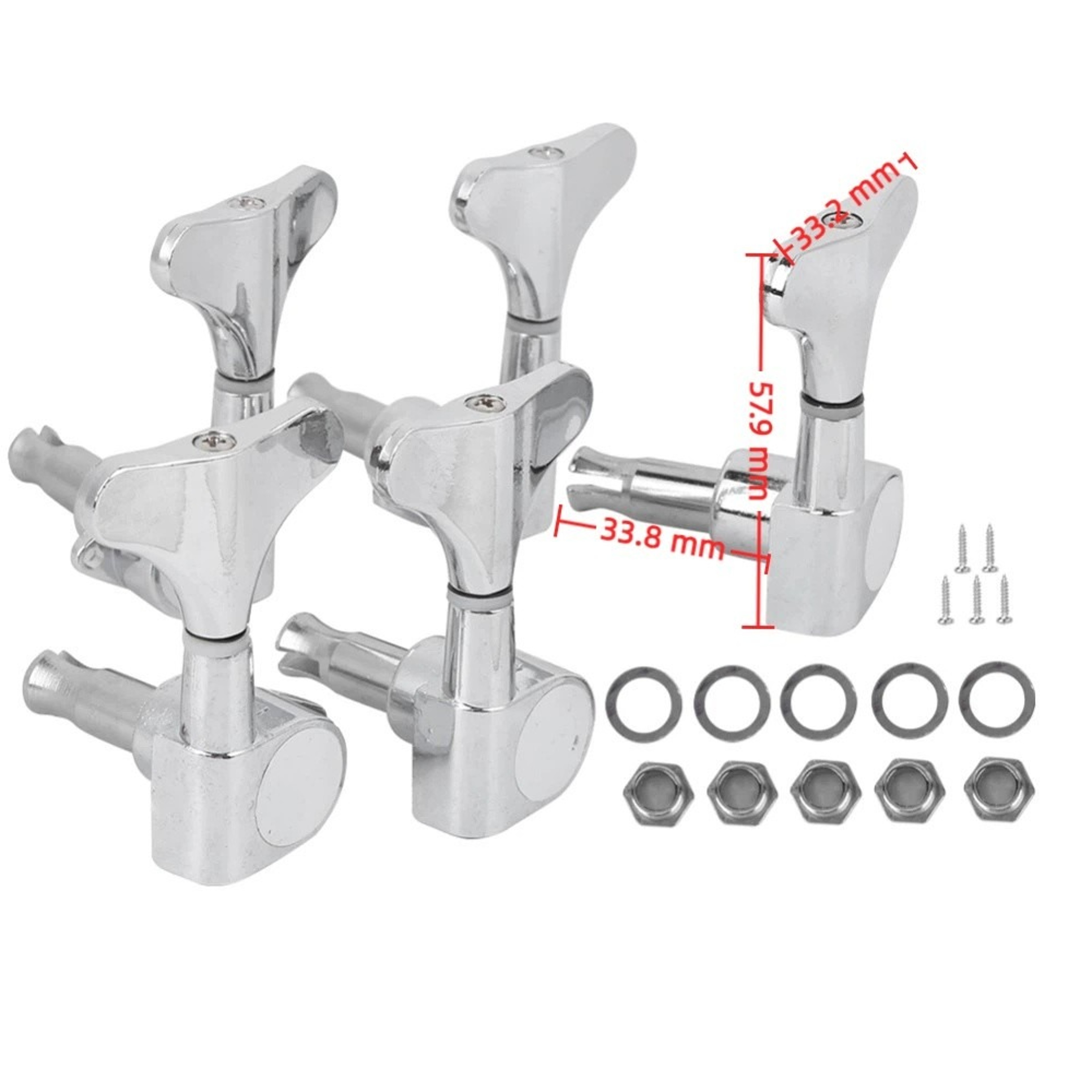 Configuration Bass Tuning Pegs, String Sealed Tuning Keys Set – view 6