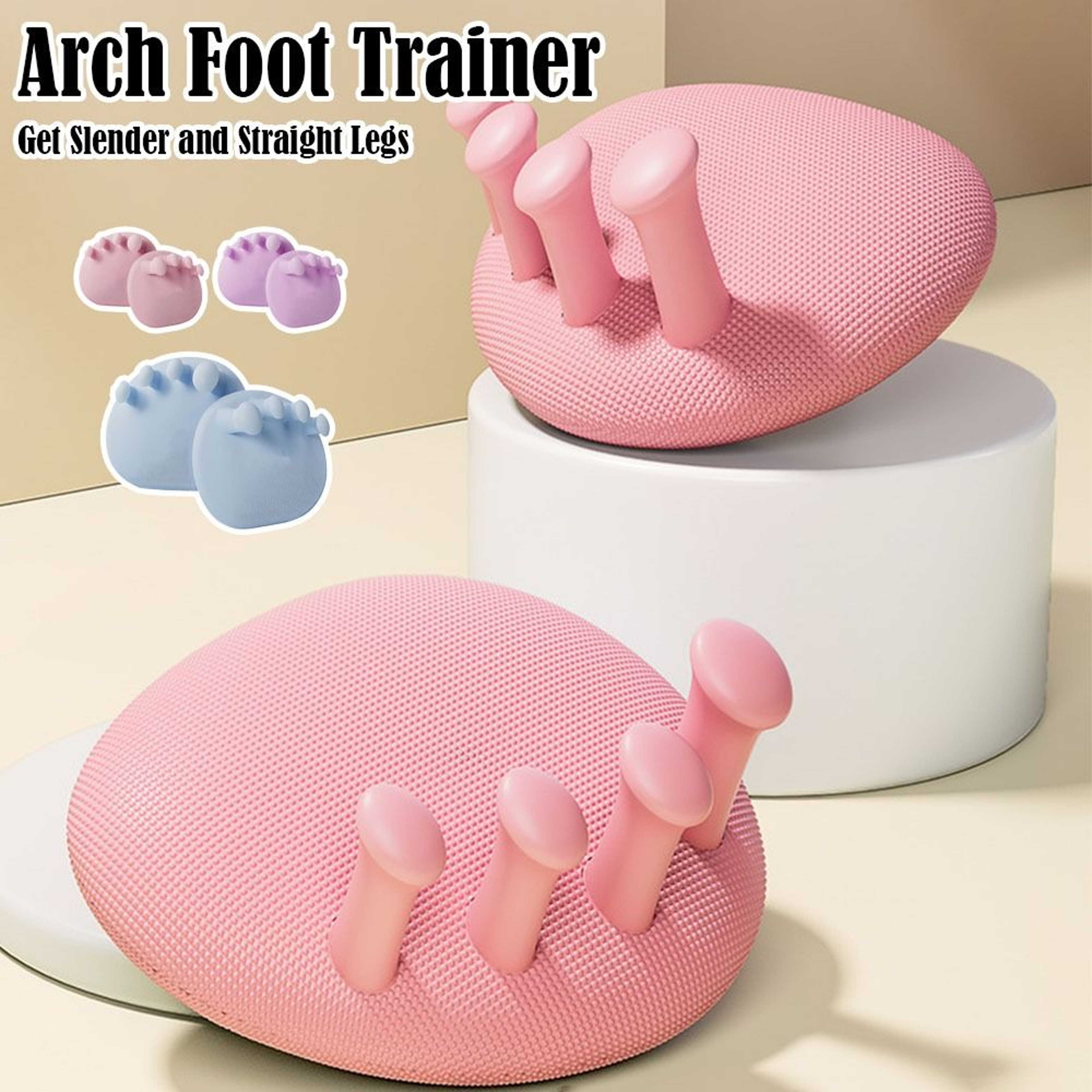 Lightweight Buttocks Arch Trainer, Plantar Function Exerciser for Leg Shape – view 1