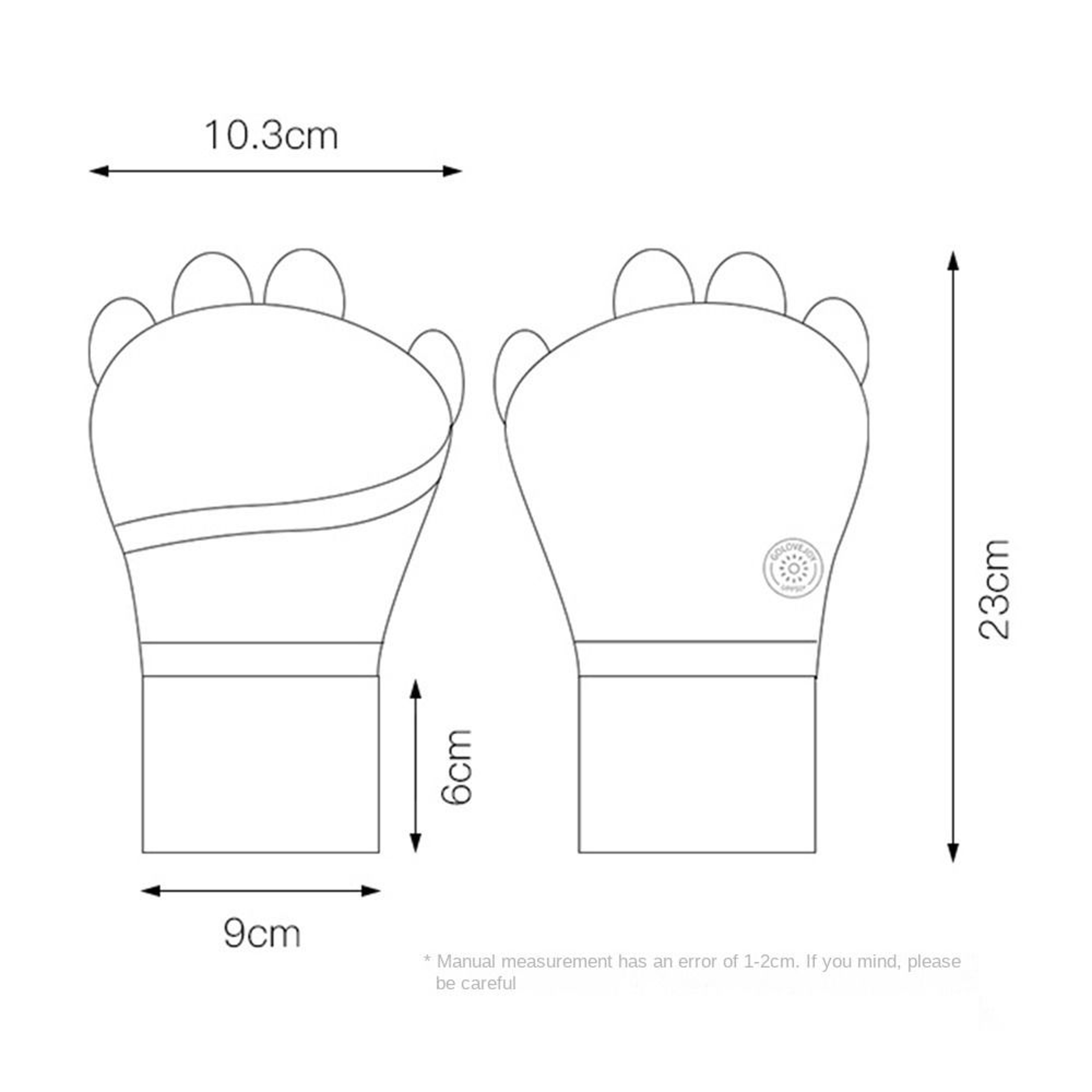 Women Ice Silk Golf Gloves, Elastic Half Finger, UV Protector, Cool Breathable Open Finger Sunscreen Glove – view 6