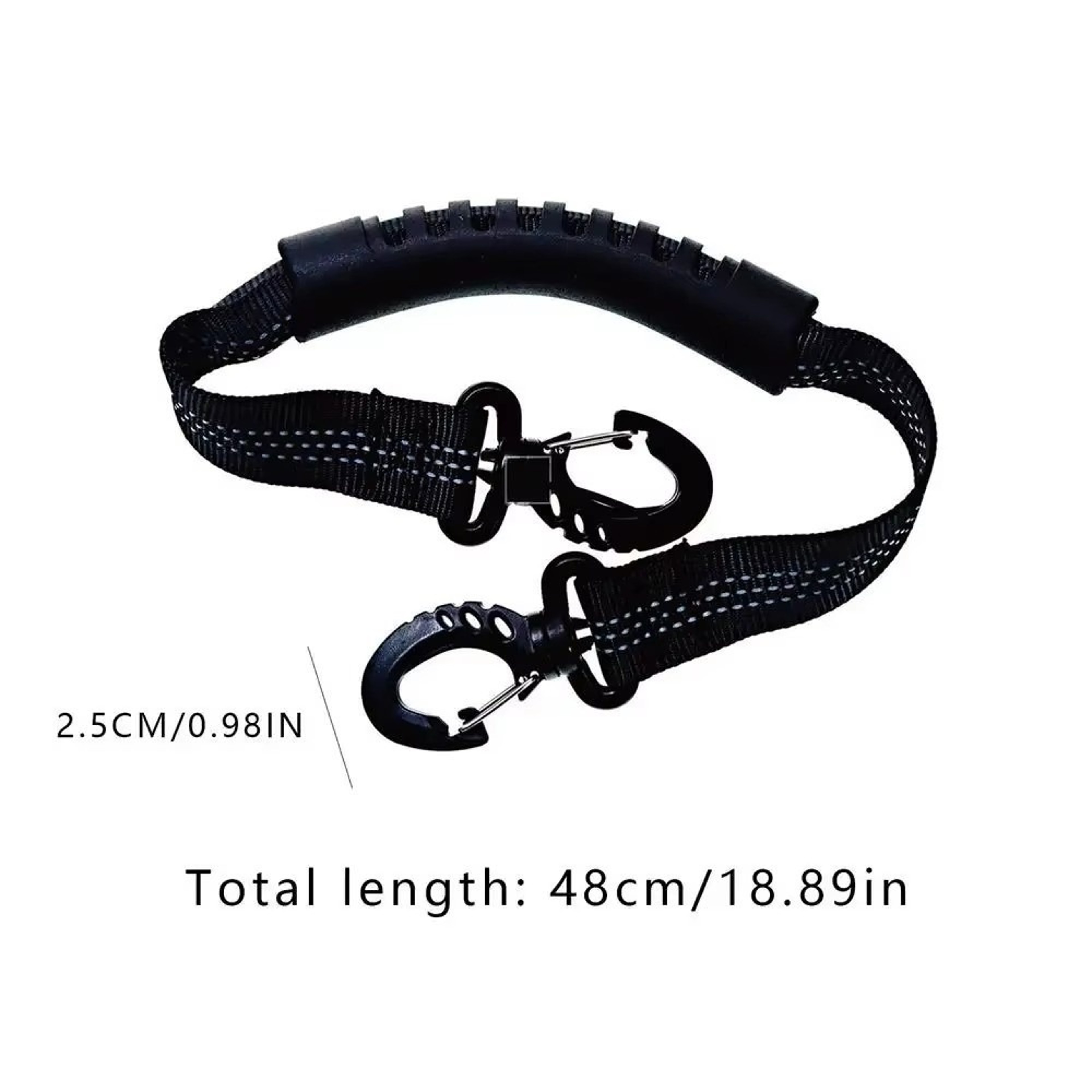 Winter Sport Ski Boot Carrier Straps, Adjustable Nylon Roller Skate Lifter, Ice Skates Strap – view 8
