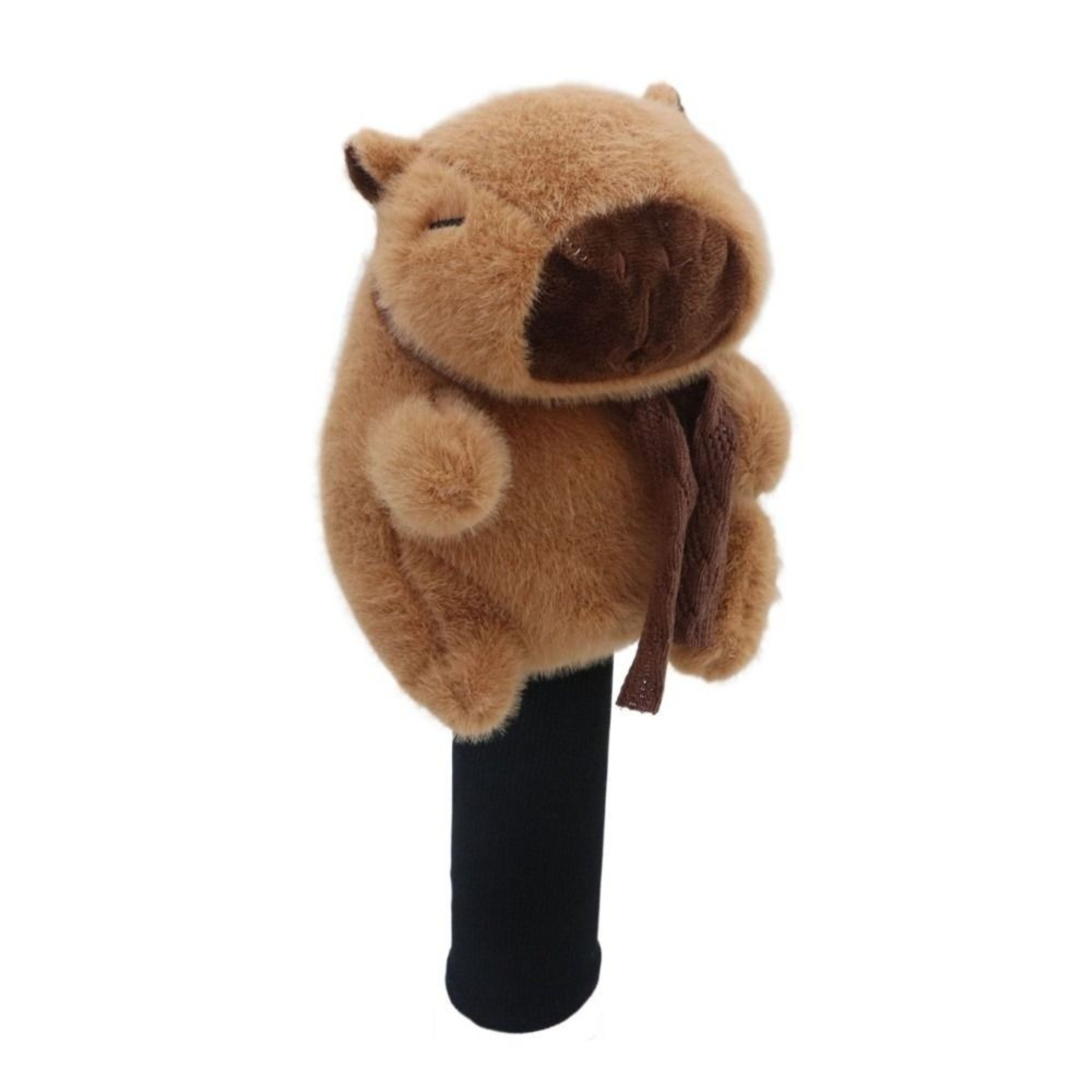 Cartoon Capybara Golf Club Headcover, Cute Soft Animal Driver Headcover for Club Protection – view 3