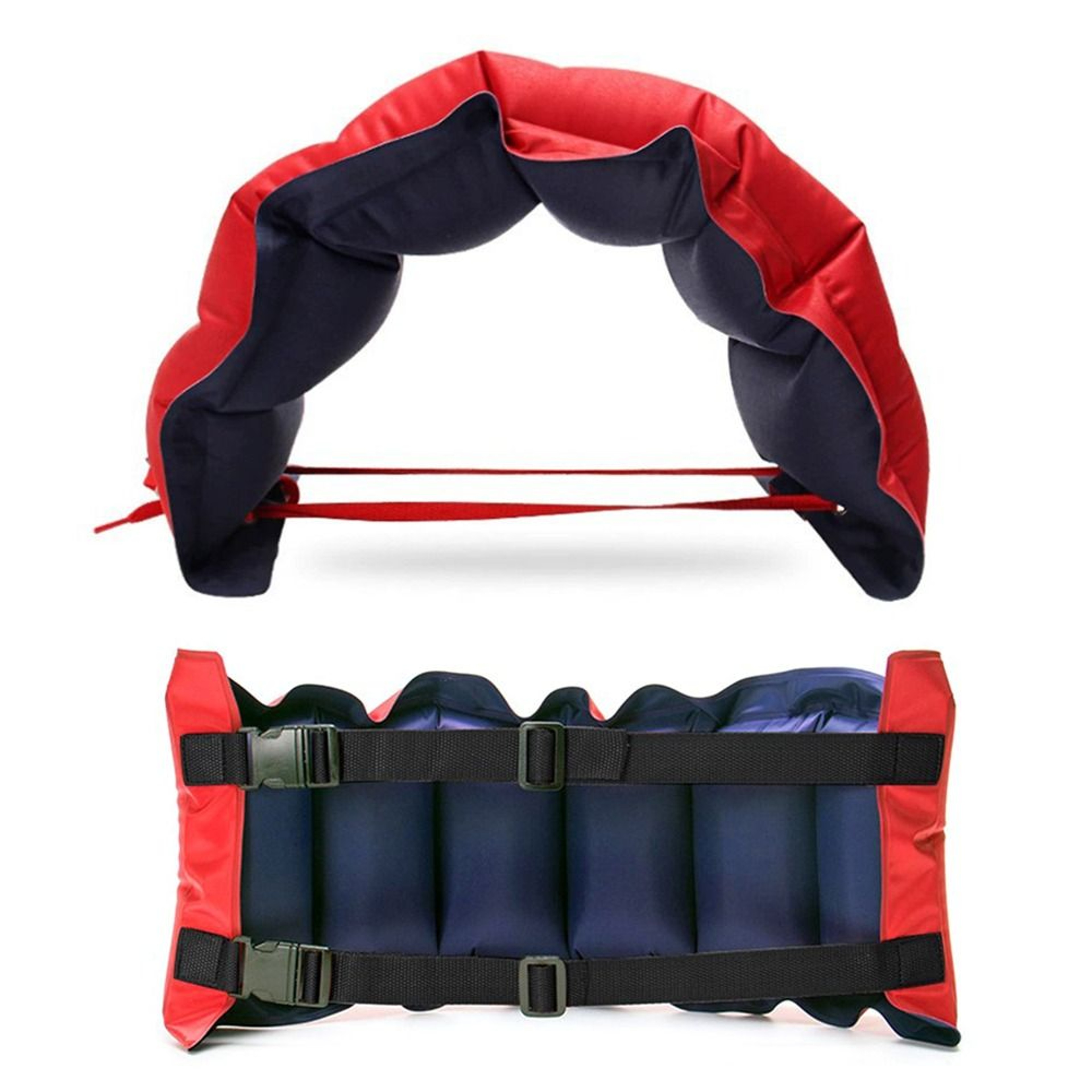Portable Adjustable Swimming Belt, Thickened Inflatable Pool Floating Waist Belt for Water Play, Summer Training – view 2