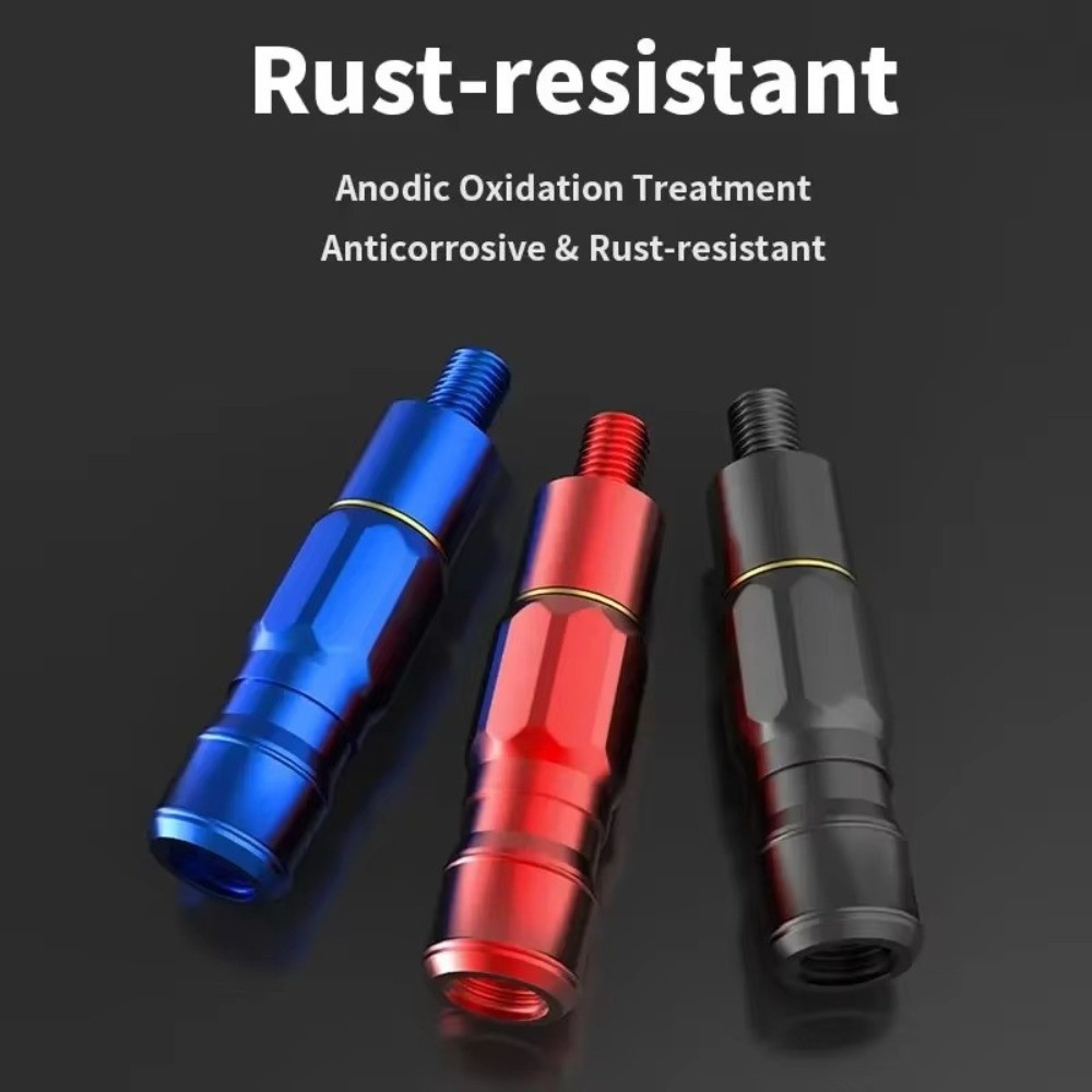 Quick Release Net Connector, Anti-rotation Aluminum Alloy, Interface Landing Net Head Adapter – view 4