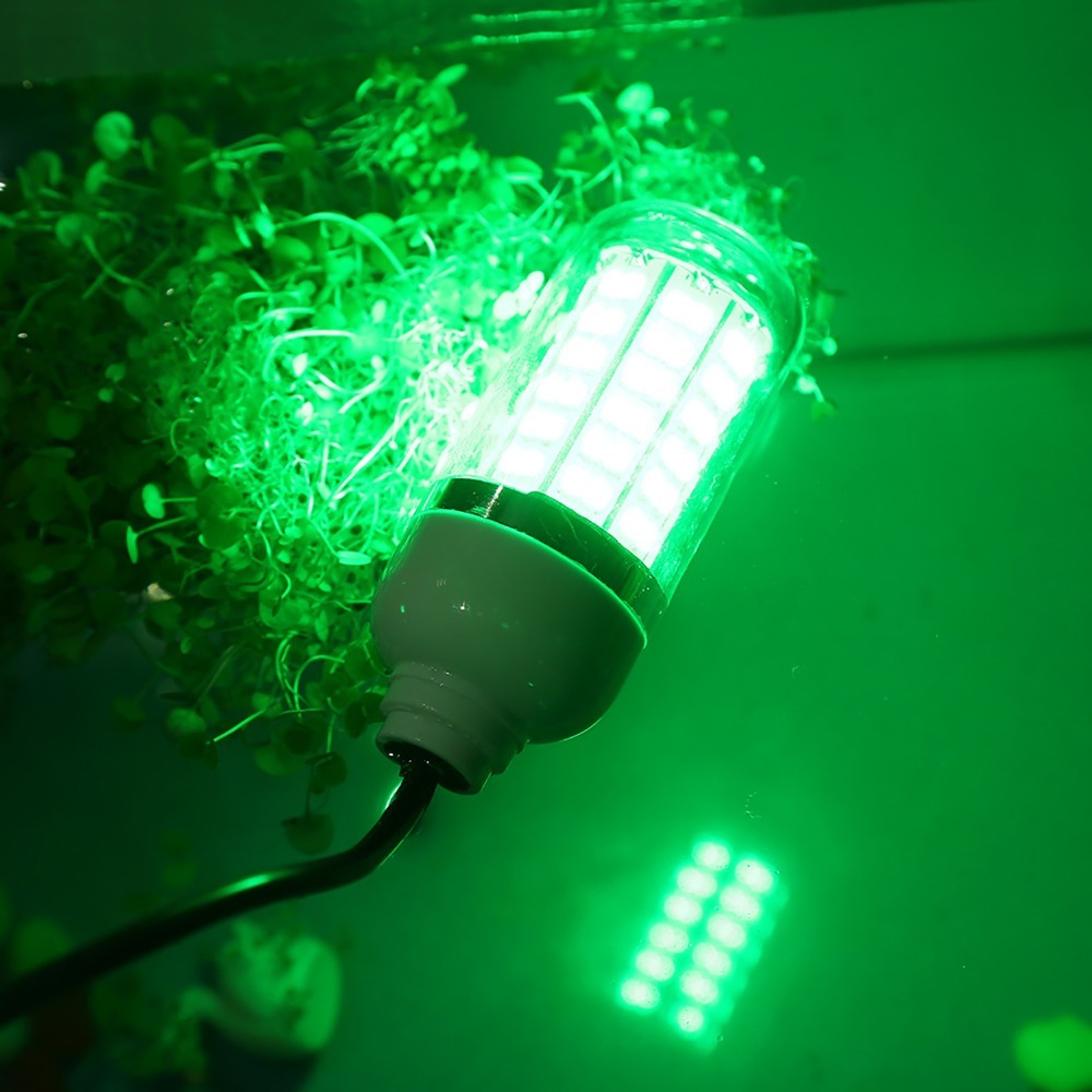 Night Fishing Light, Waterproof Submersible Fishing Green Light – view 1