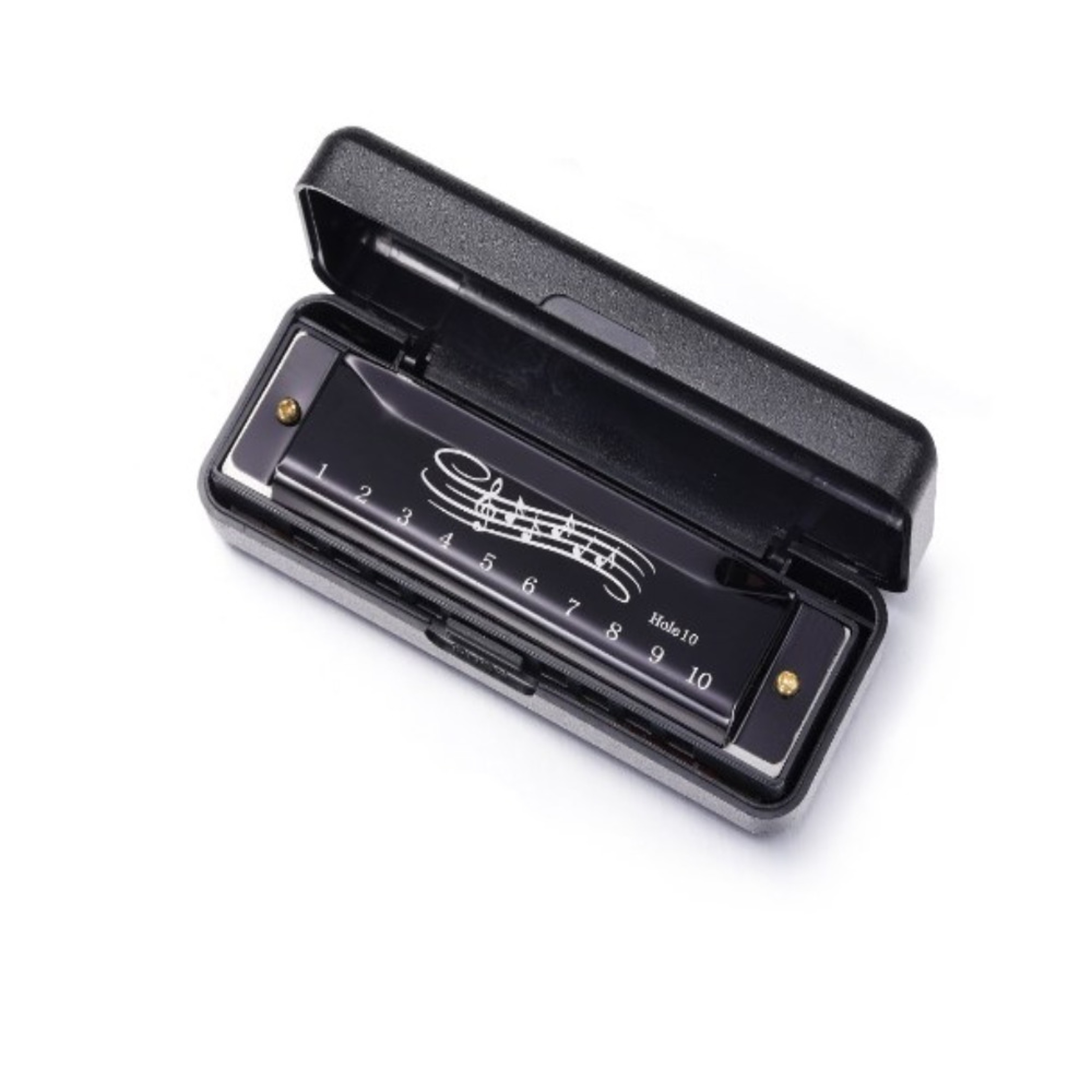 Beginners Educational Harmonica Toy Safe Blues Metal Rectangle Harmonica For Kids Ideal Gift 6