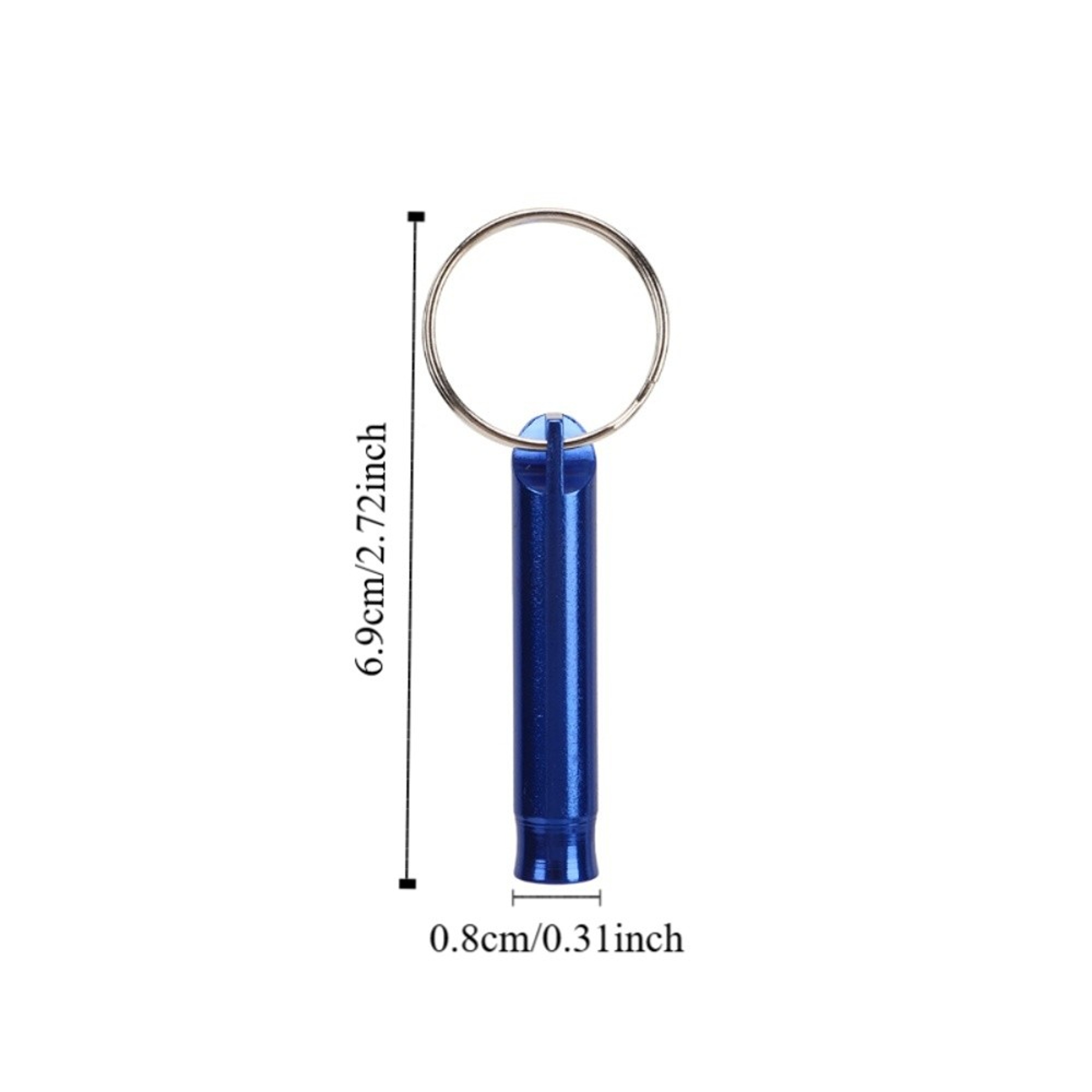 Sturdy Super Loud Survival Whistles, Aluminum Alloy Emergency Whistle for Camping, Light Hyper Whistle – view 6