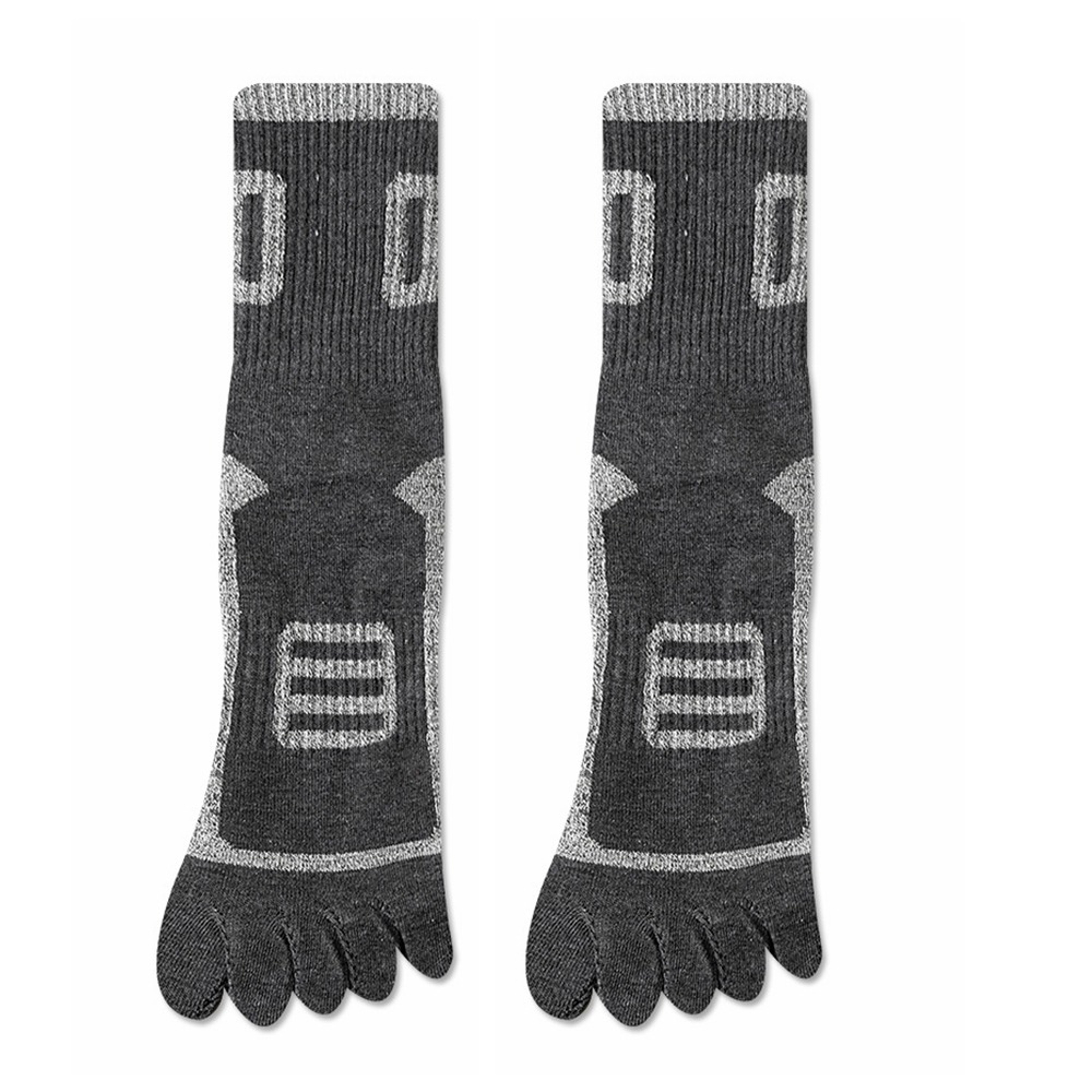 Warm Finger Socks, Comfortable CottonPolyester Toe Sport Short Socks, Sweat Absorbing Running Socks – view 7