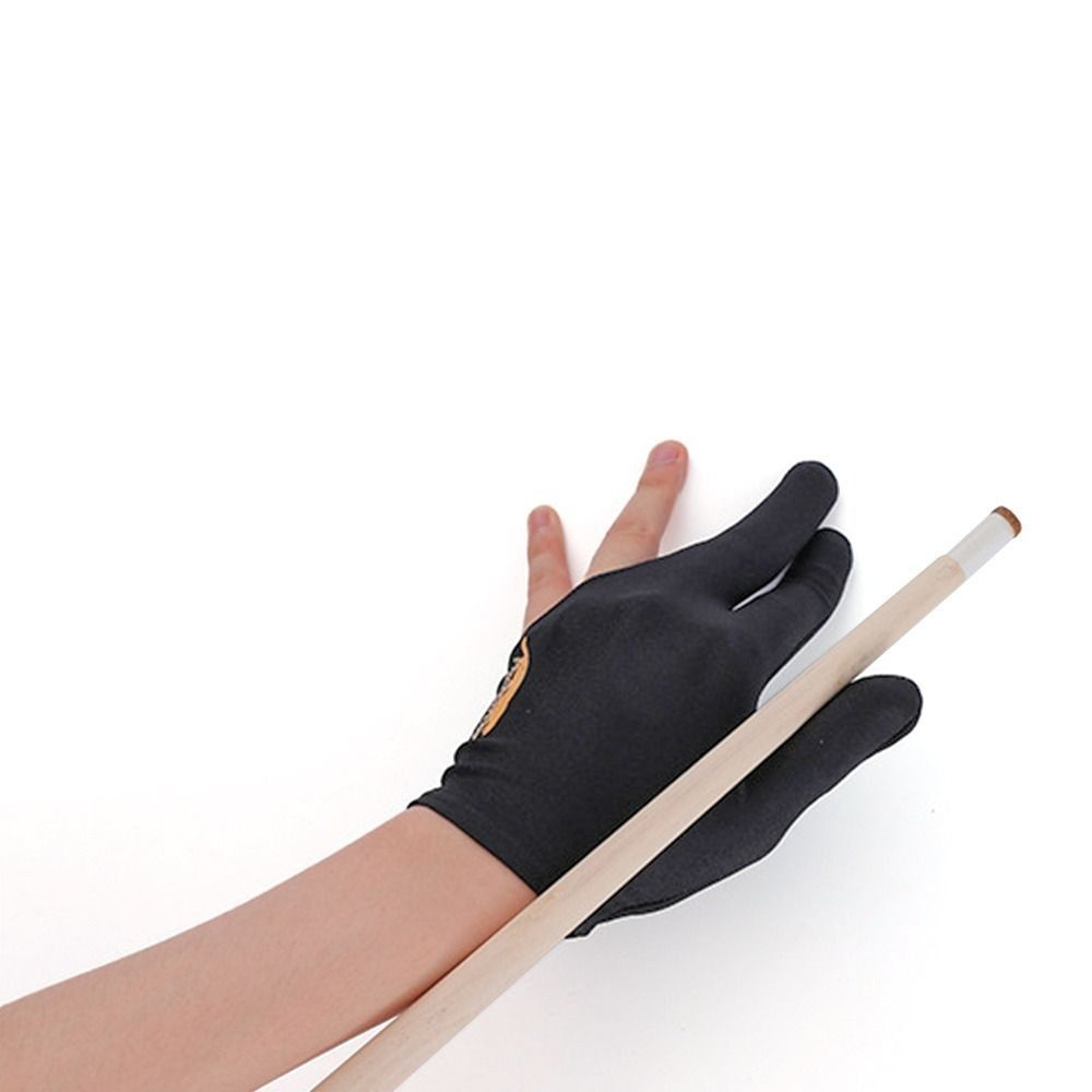 Elastic Snooker Gloves NonSlip Spandex Billiards Gloves Breathable Three Finger Open Gloves For Men 1