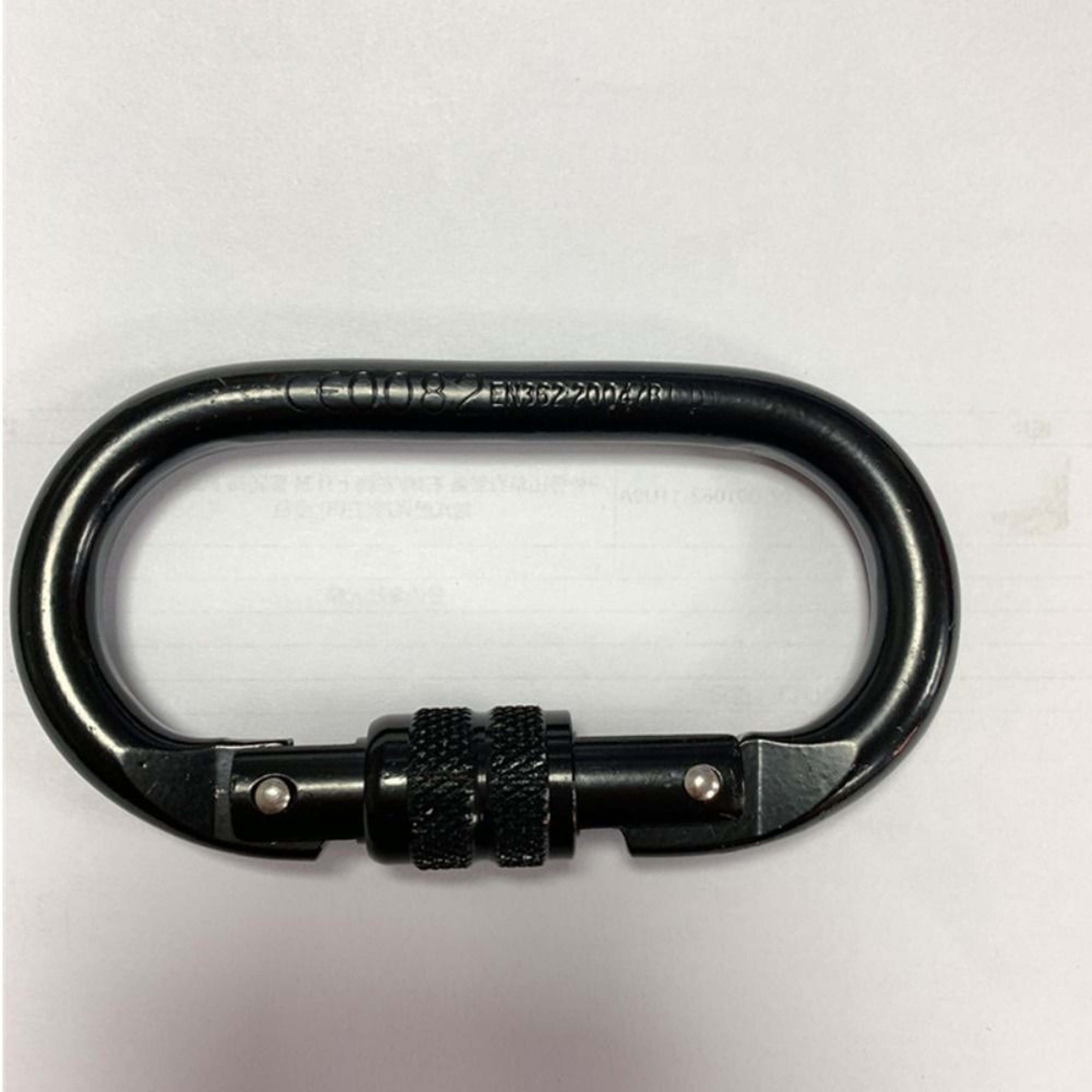 Alloy Steel Professional Safety Carabiner, Multicolors D Shape Key Hooks, Outdoor Ascend Tool – view 3