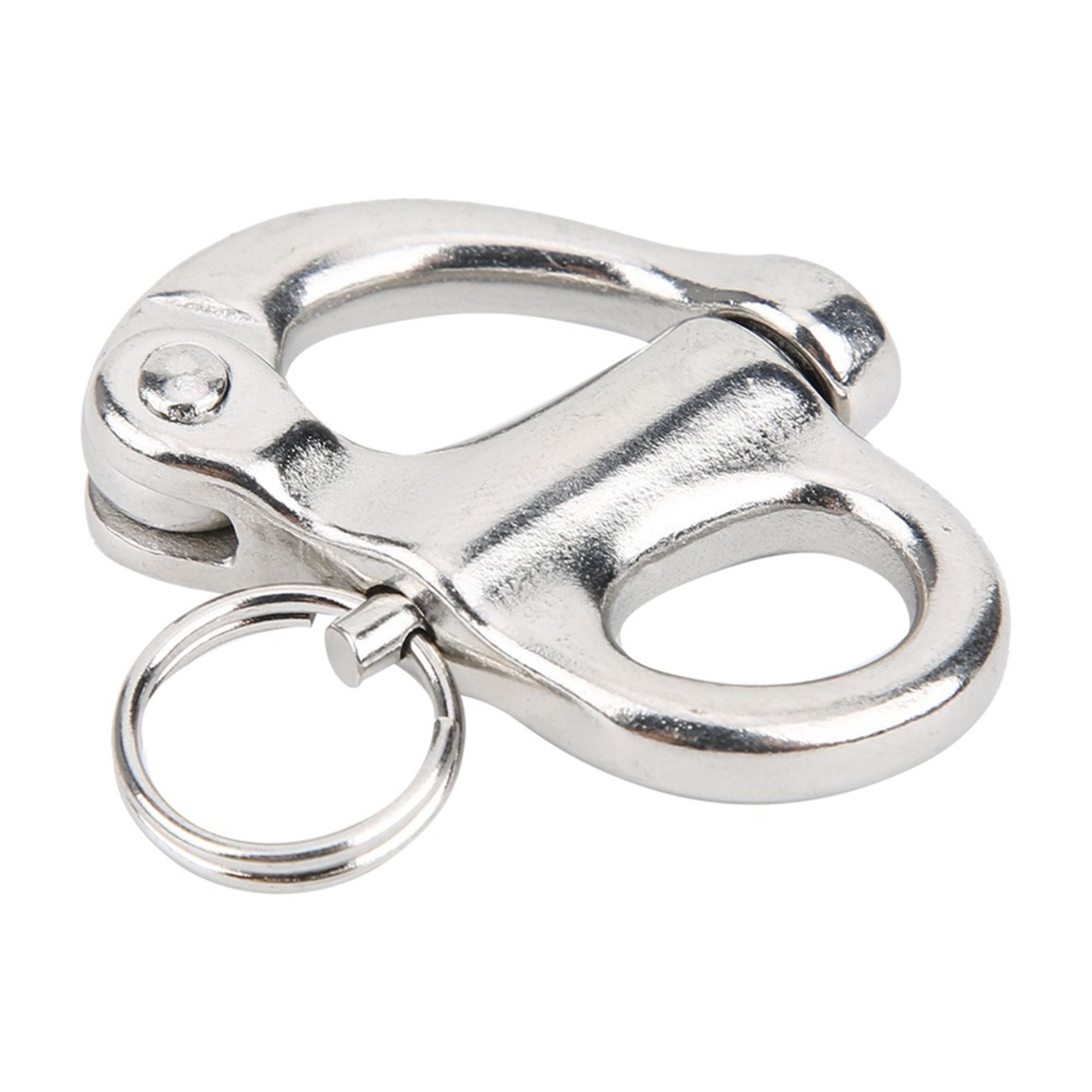 Marine Shackle Silver Snap Hook Stainless Steel Fixed for Boats – view 8